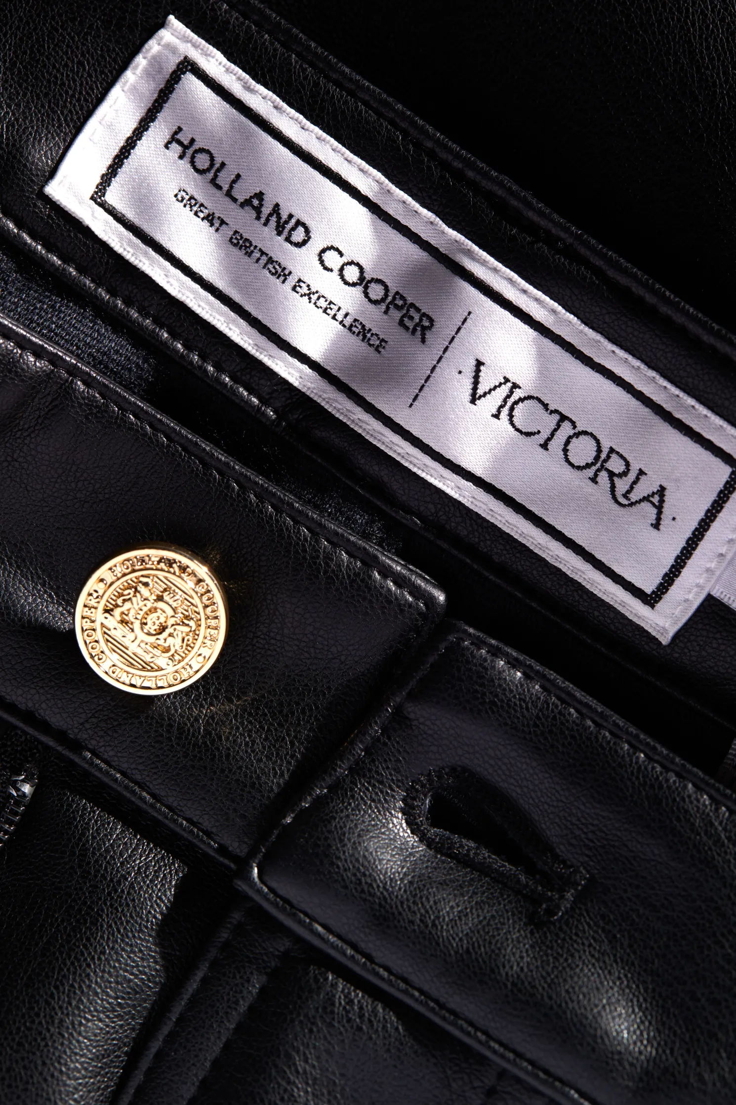 Faux Leather Maxi Skirt (Black)