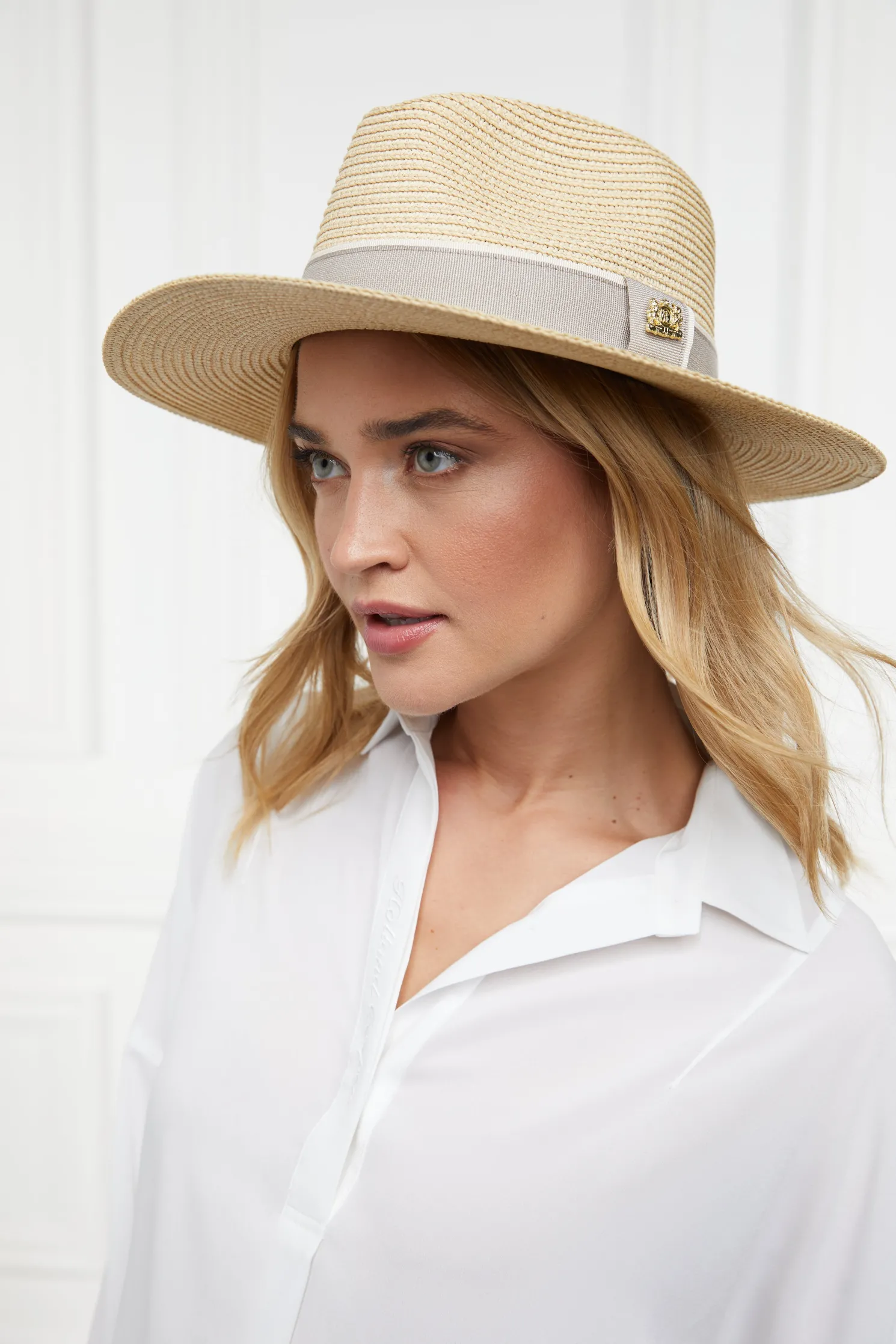 Francesca Hat (Natural Taupe)