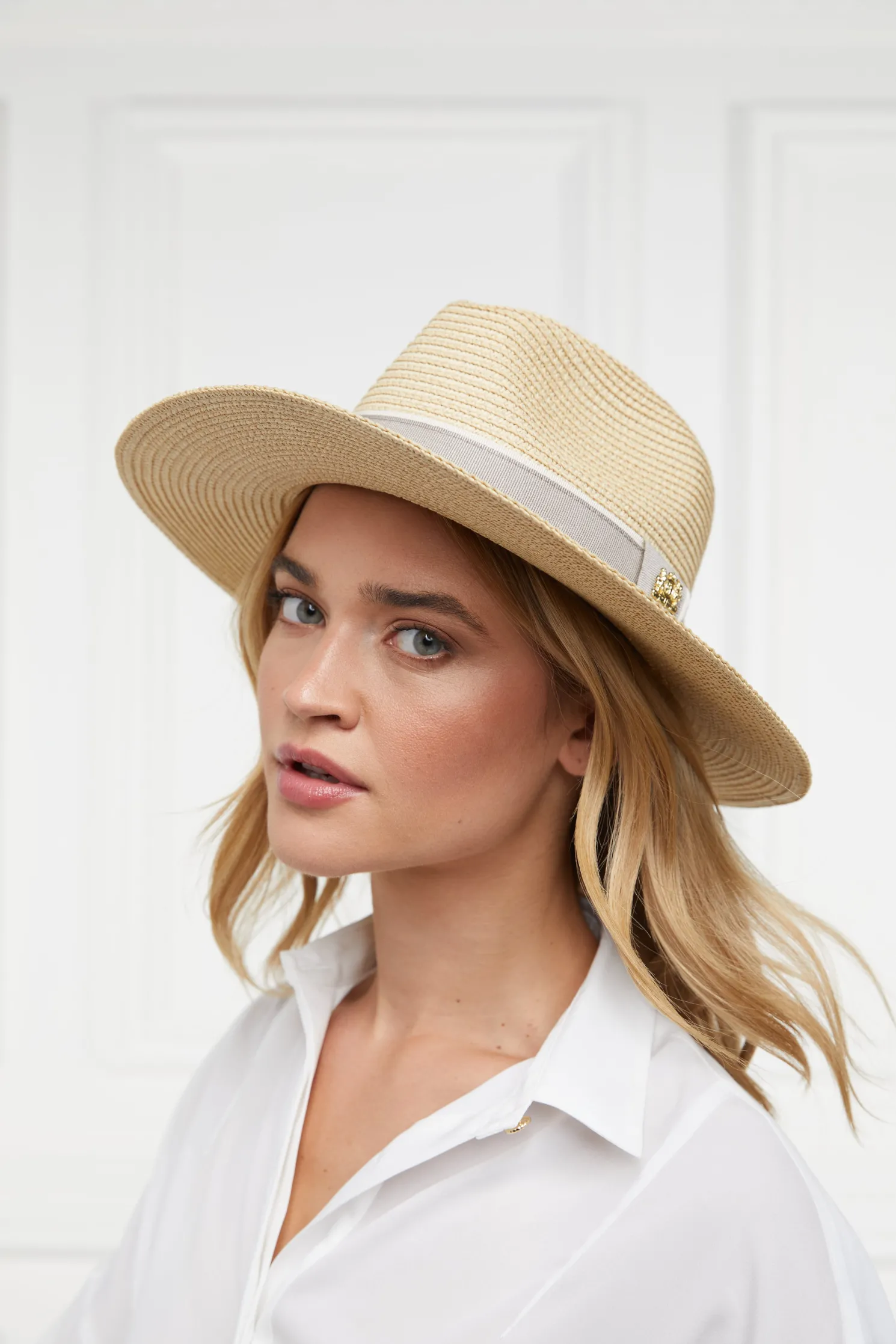 Francesca Hat (Natural Taupe)