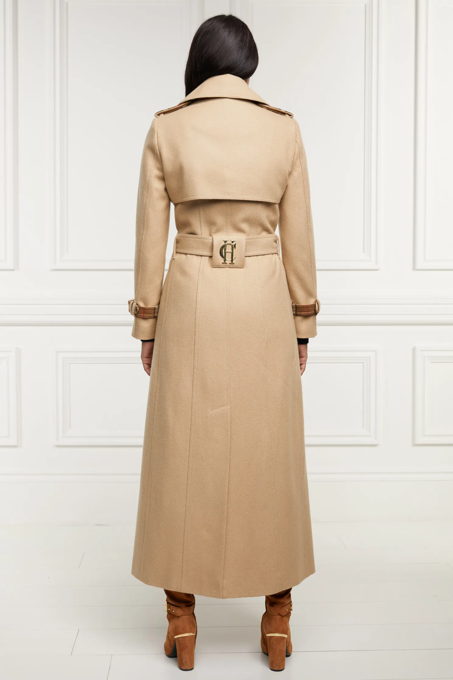 Full Length Chelsea Trench Coat (Camel)
