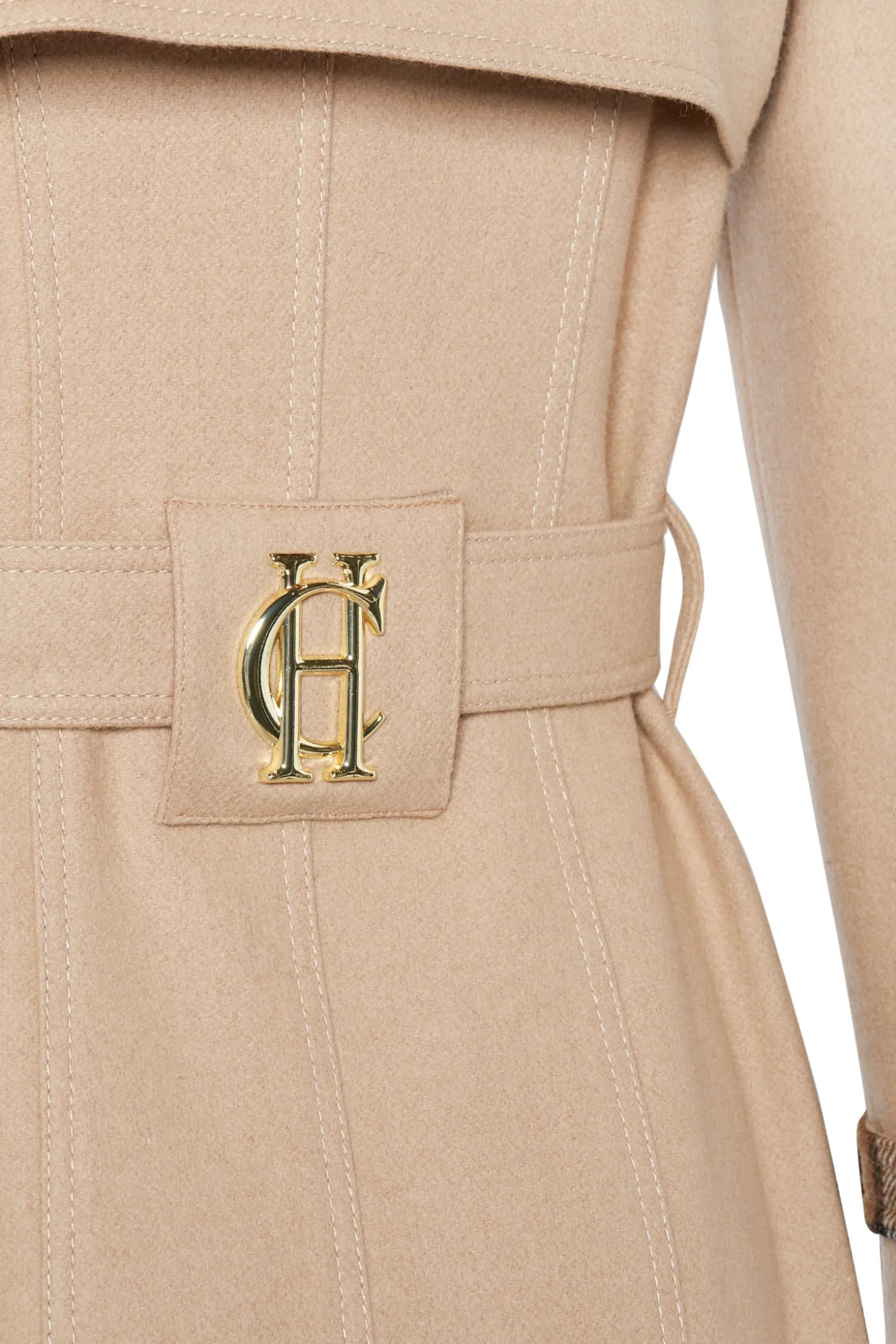 Full Length Chelsea Trench Coat (Camel)