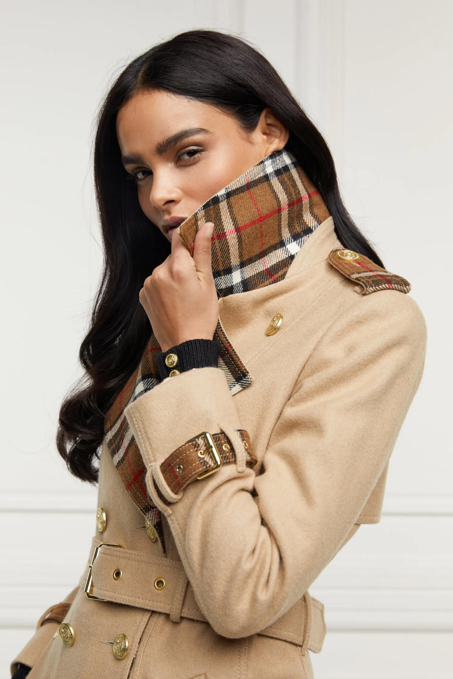 Full Length Chelsea Trench Coat (Camel)