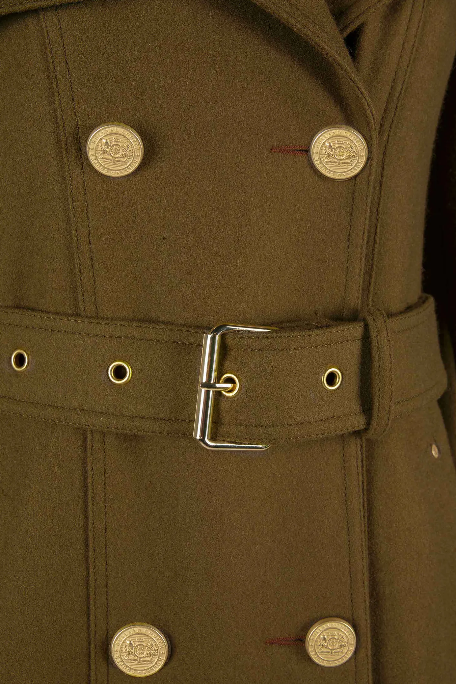 Full Length Chelsea Trench Coat (Khaki)