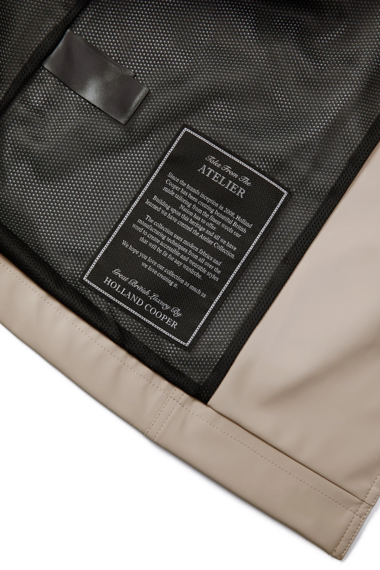 Full Length Kendal Waterproof Trench Coat (Stone)