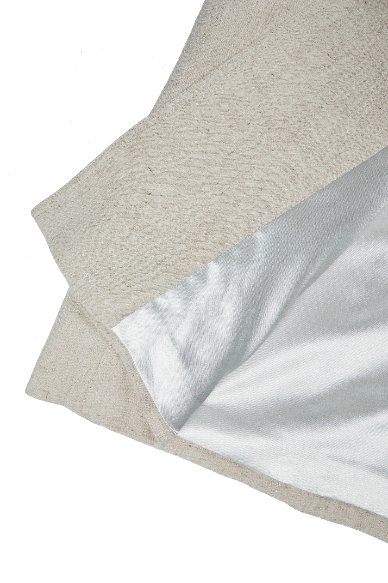 Full Length Marlborough Trench Coat (Natural Linen)