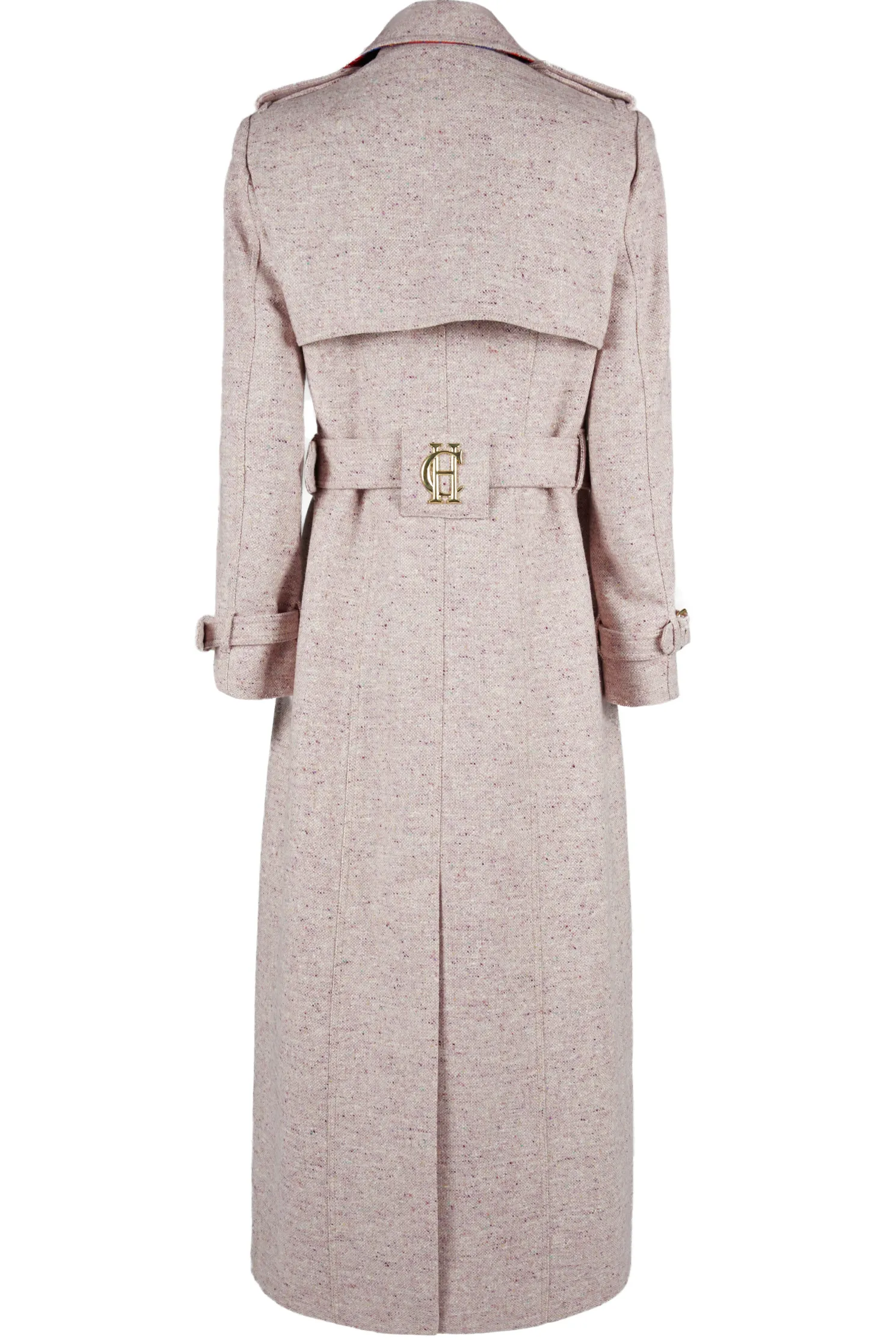 Full Length Marlborough Trench Coat (Anniversary Pink)