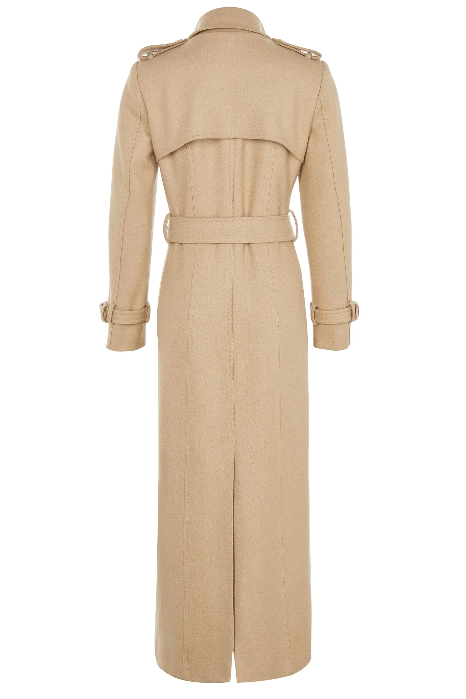 Full Length Marlborough Trench Coat (Camel)