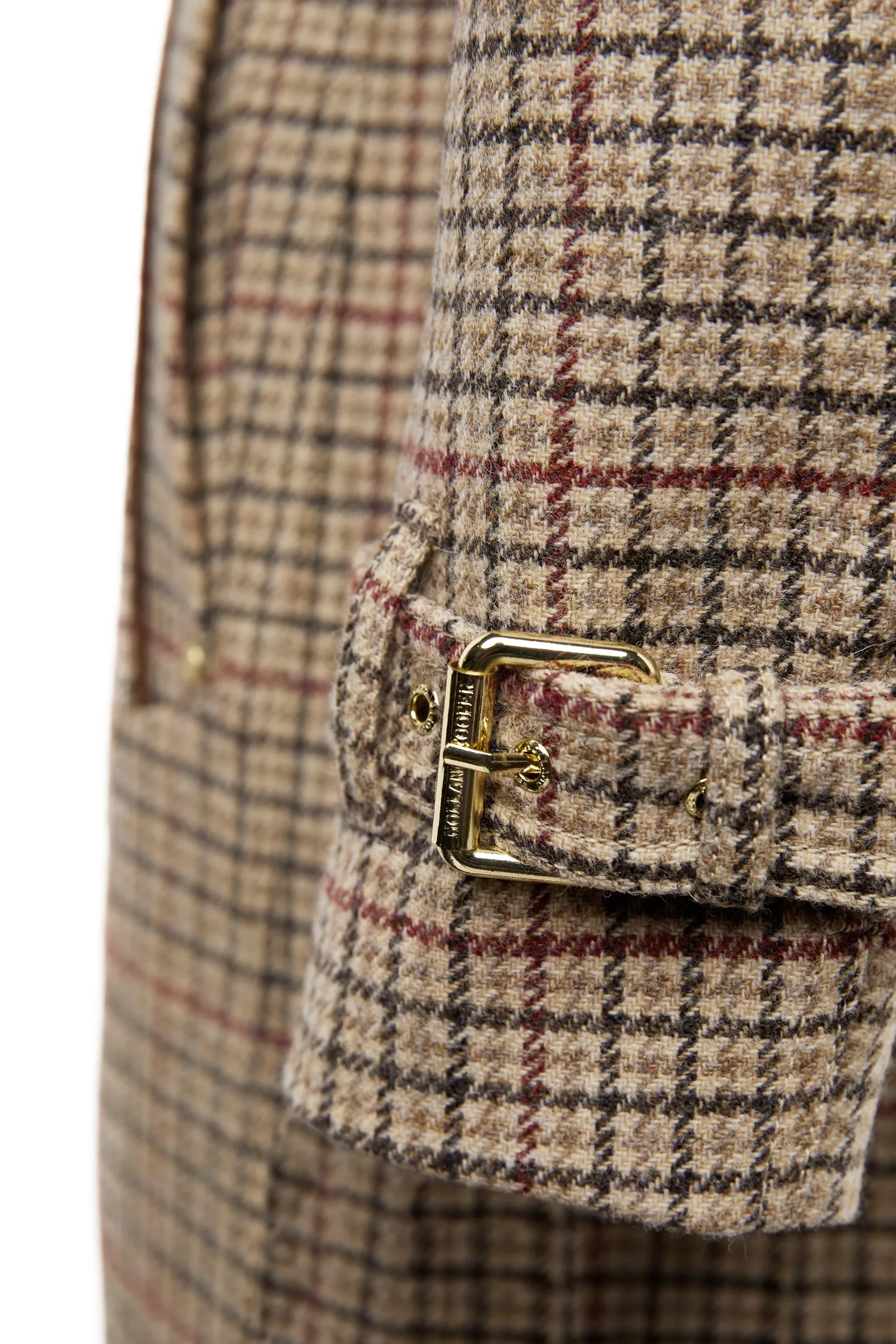 Full Length Marlborough Trench Coat (Charlton Tweed)