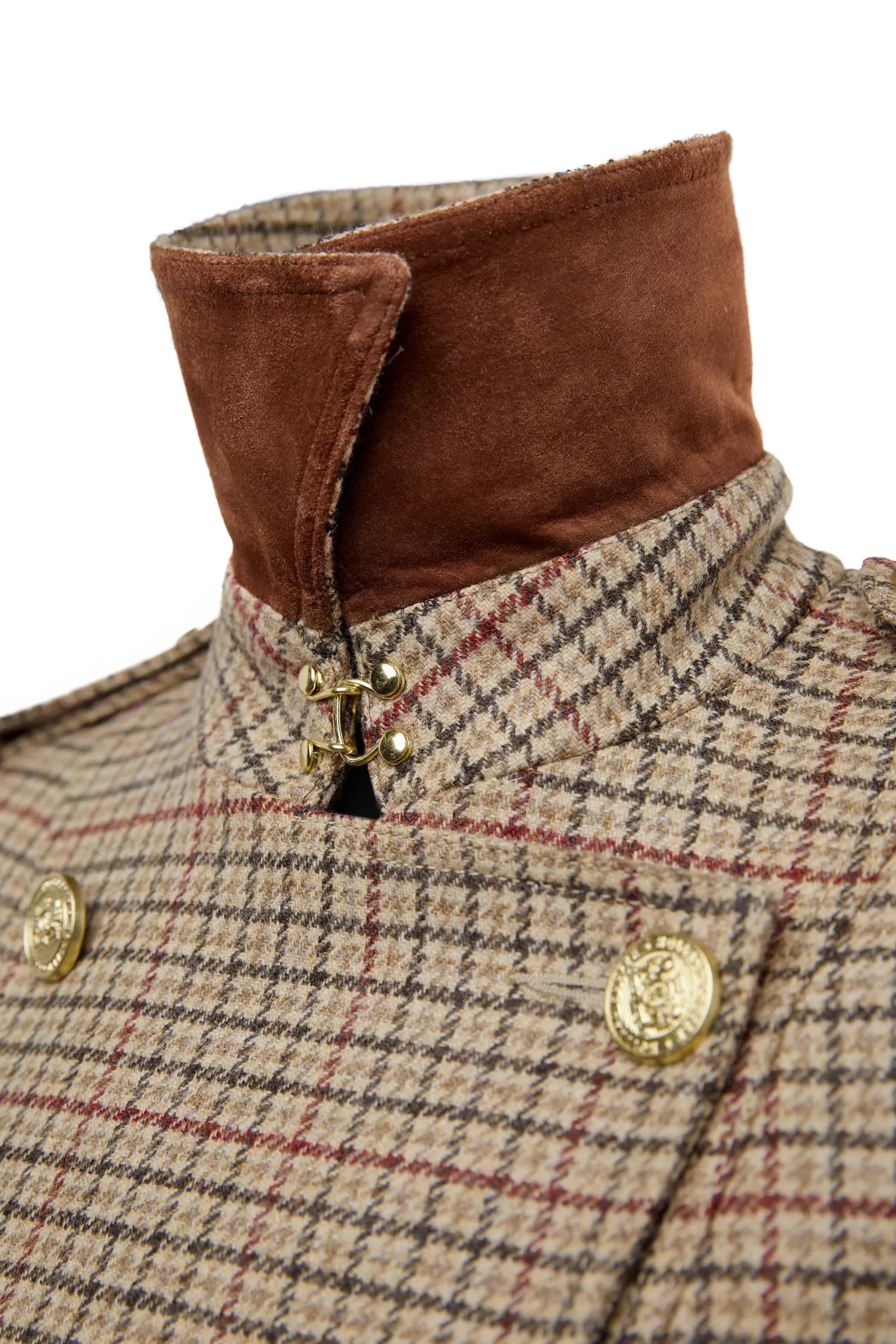 Full Length Marlborough Trench Coat (Charlton Tweed)