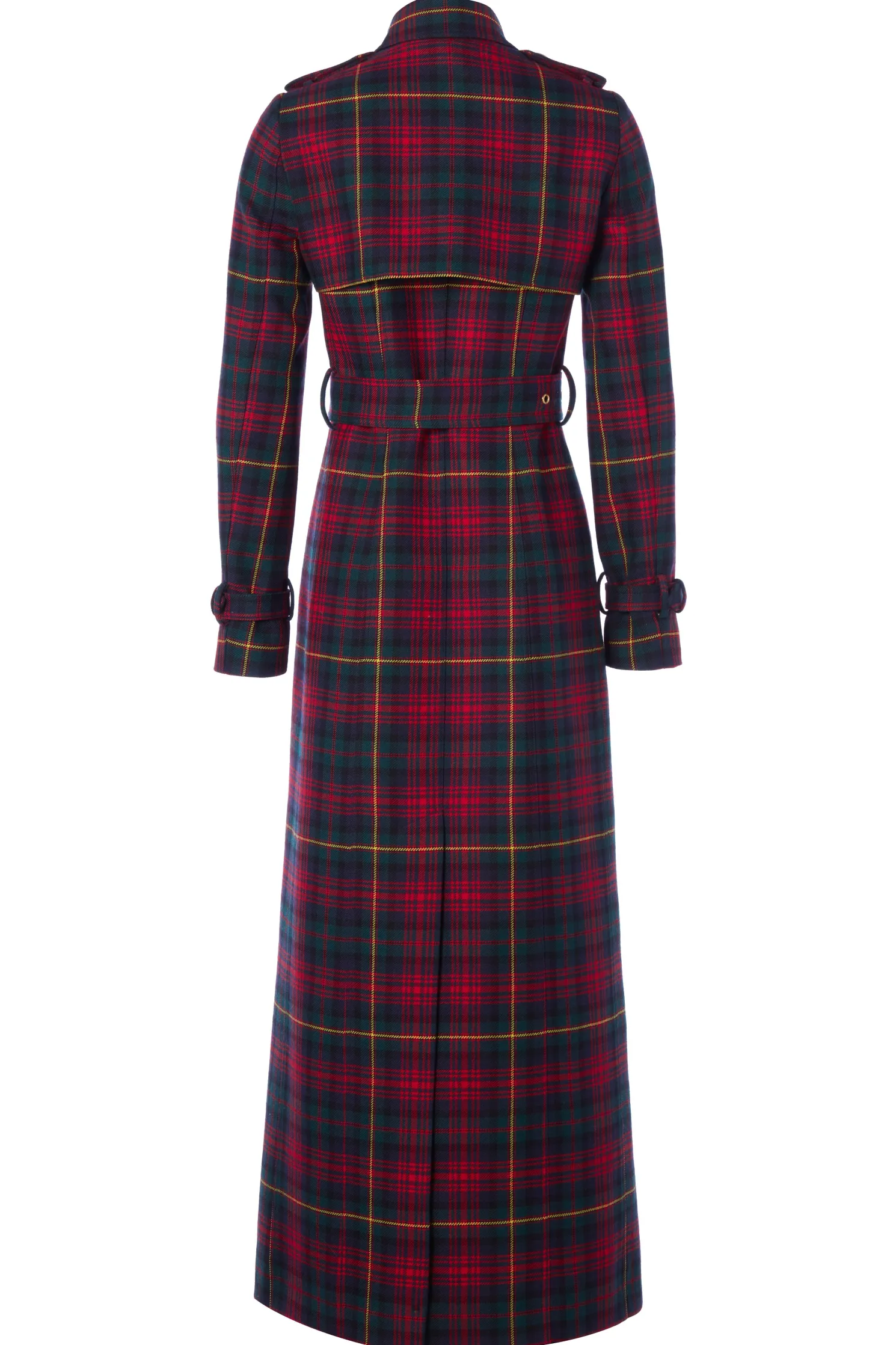 Full Length Marlborough Trench Coat (Logan Tartan)