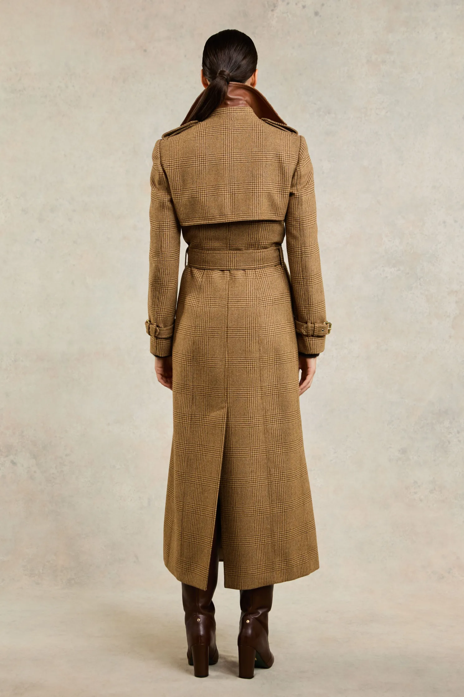 Full Length Marlborough Trench Coat (Tawny)