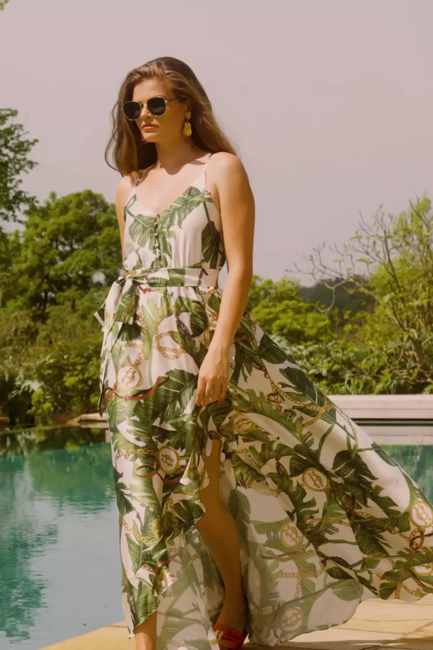 Gabriella Maxi Dress (Taihiti)