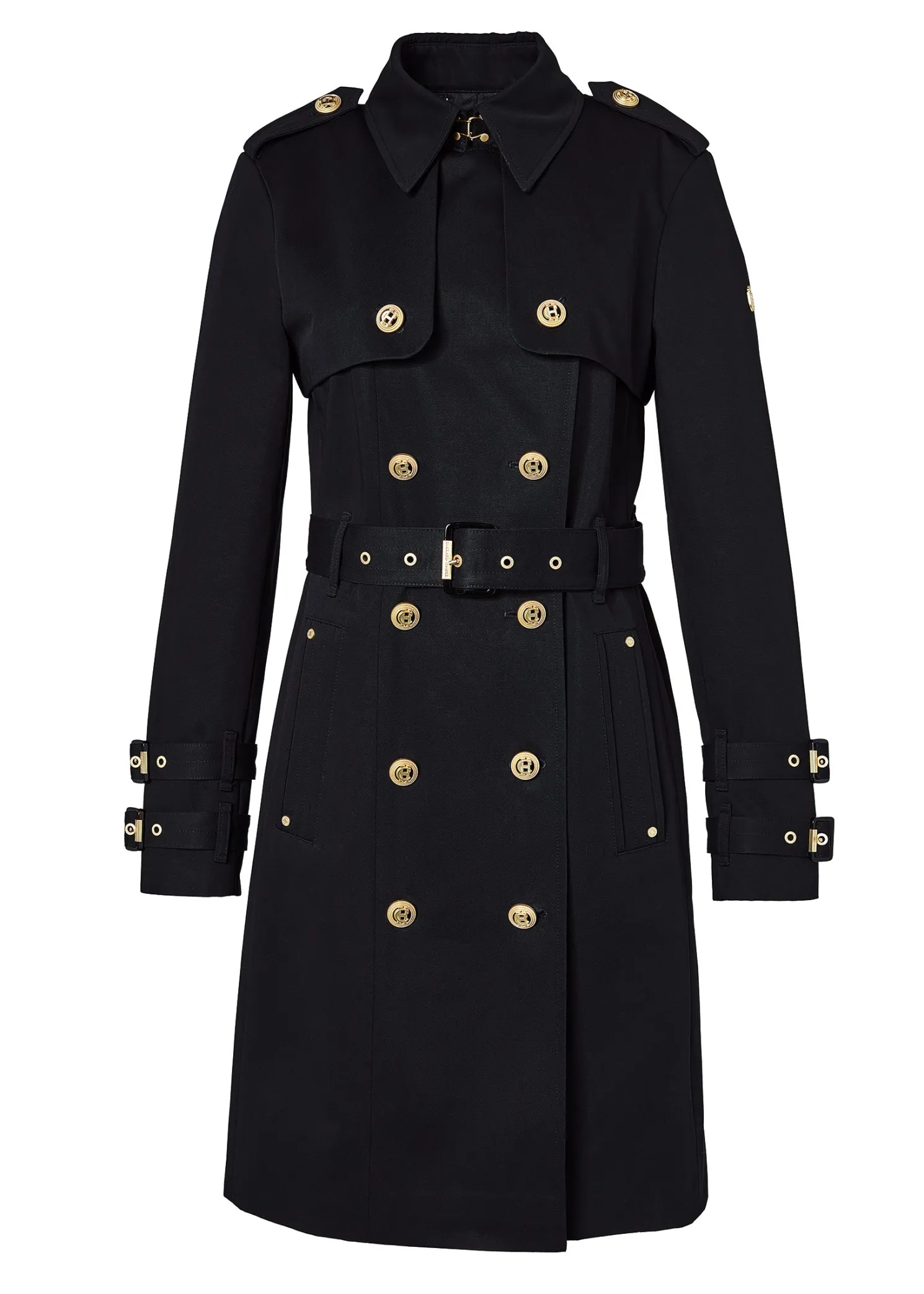 Gatcombe Trench Coat (Black)
