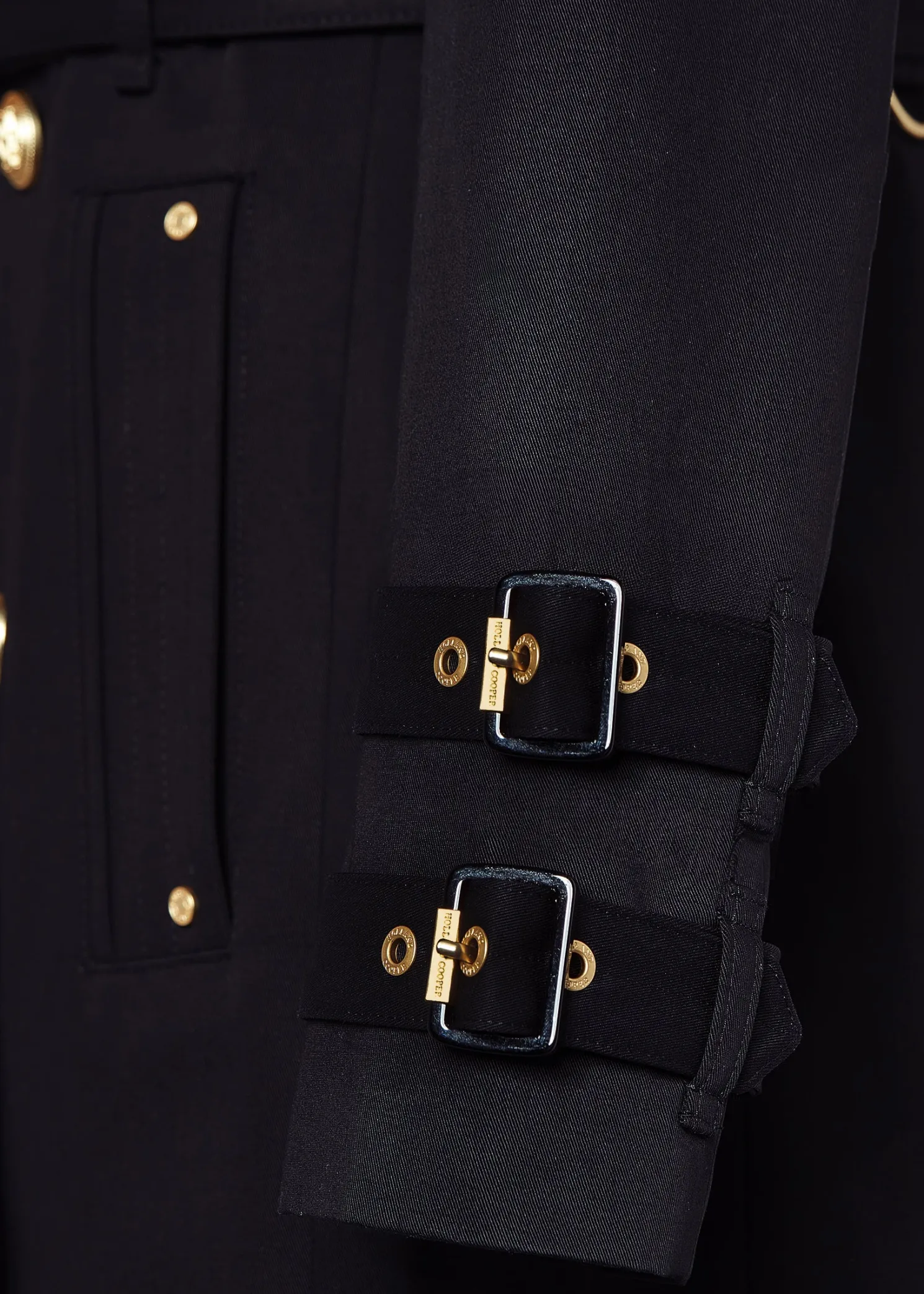 Gatcombe Trench Coat (Black)