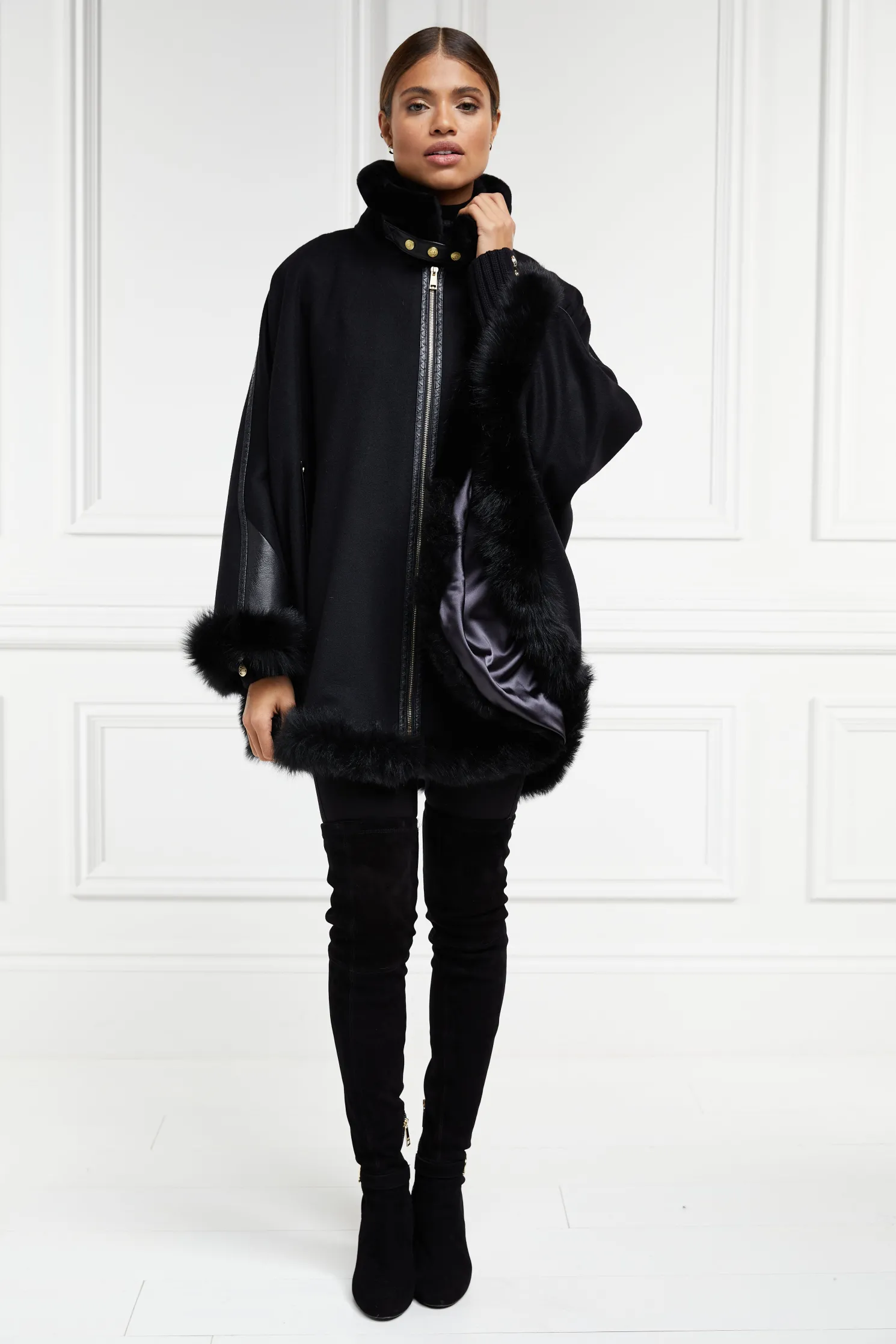 Gold Label Chiltern Cape (Soft Black)