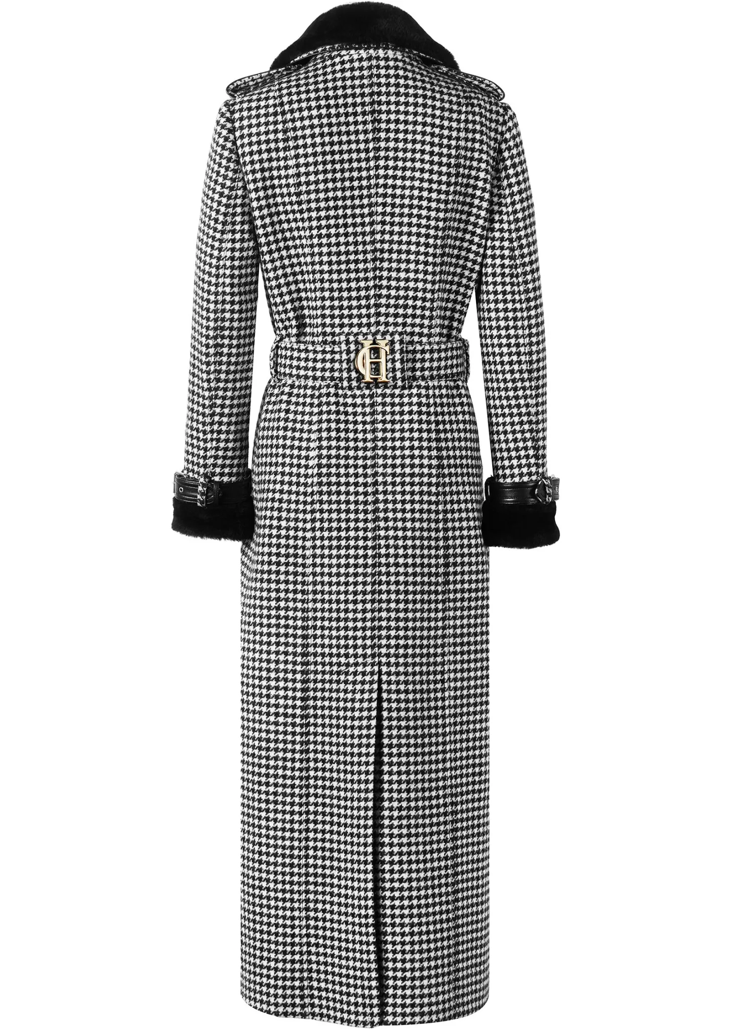 Gold Label Trench (Houndstooth)