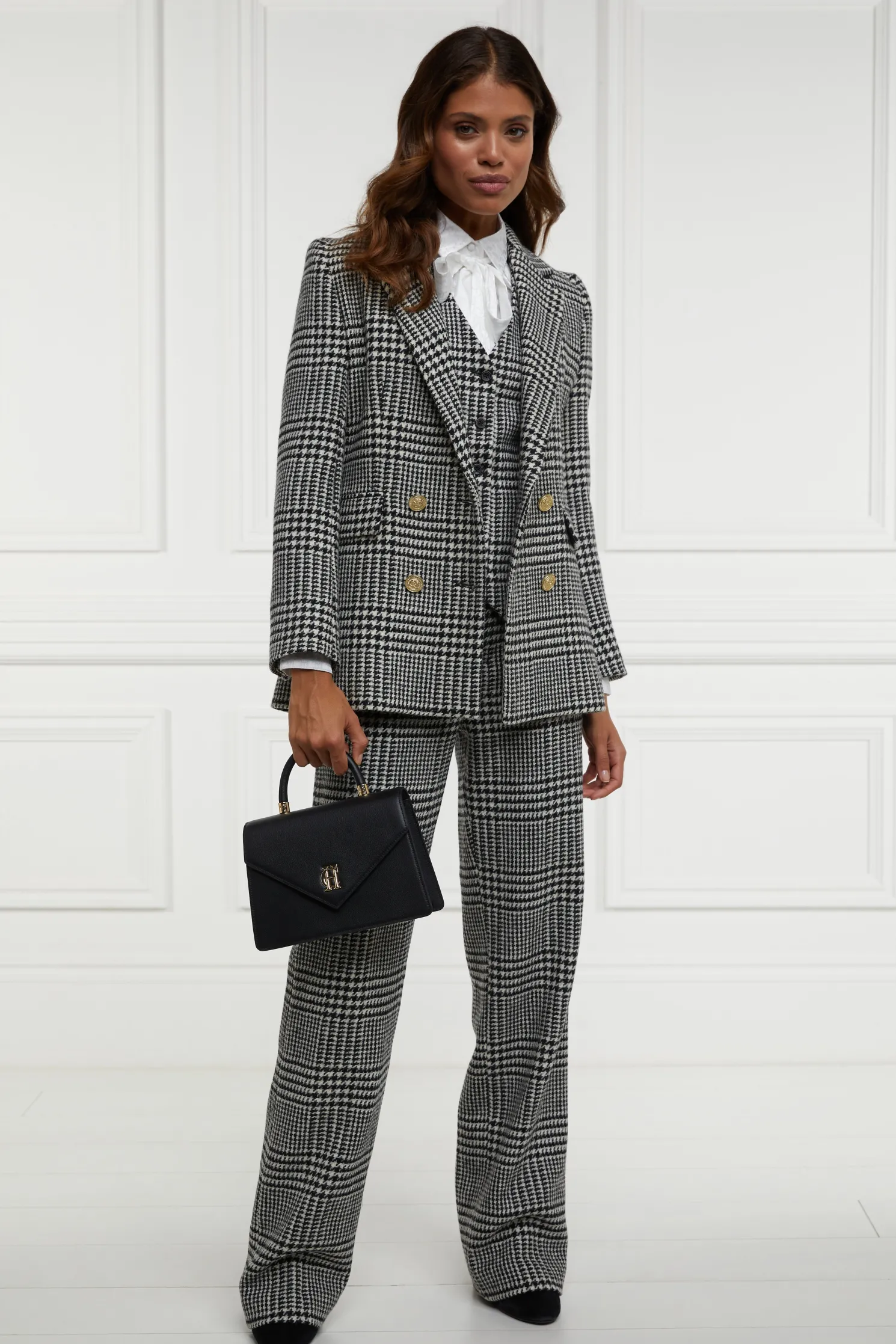 Hampton Waistcoat (Large Scale Prince of Wales Mono)