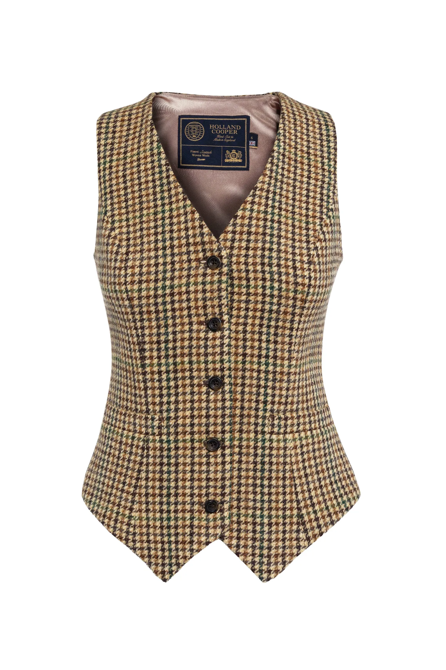 Hampton Waistcoat (Hailes Green Tweed)