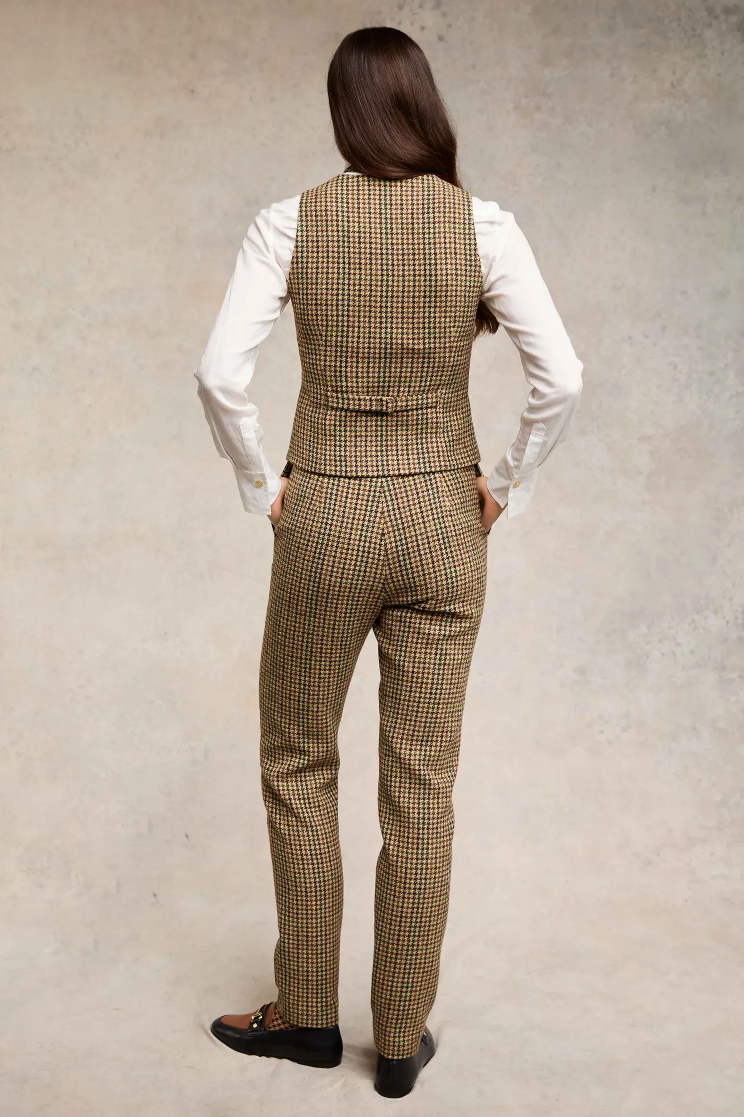 Hampton Waistcoat (Hailes Green Tweed)