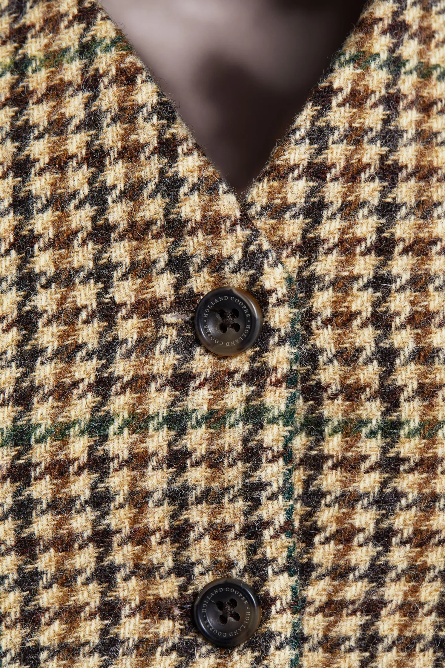 Hampton Waistcoat (Hailes Green Tweed)
