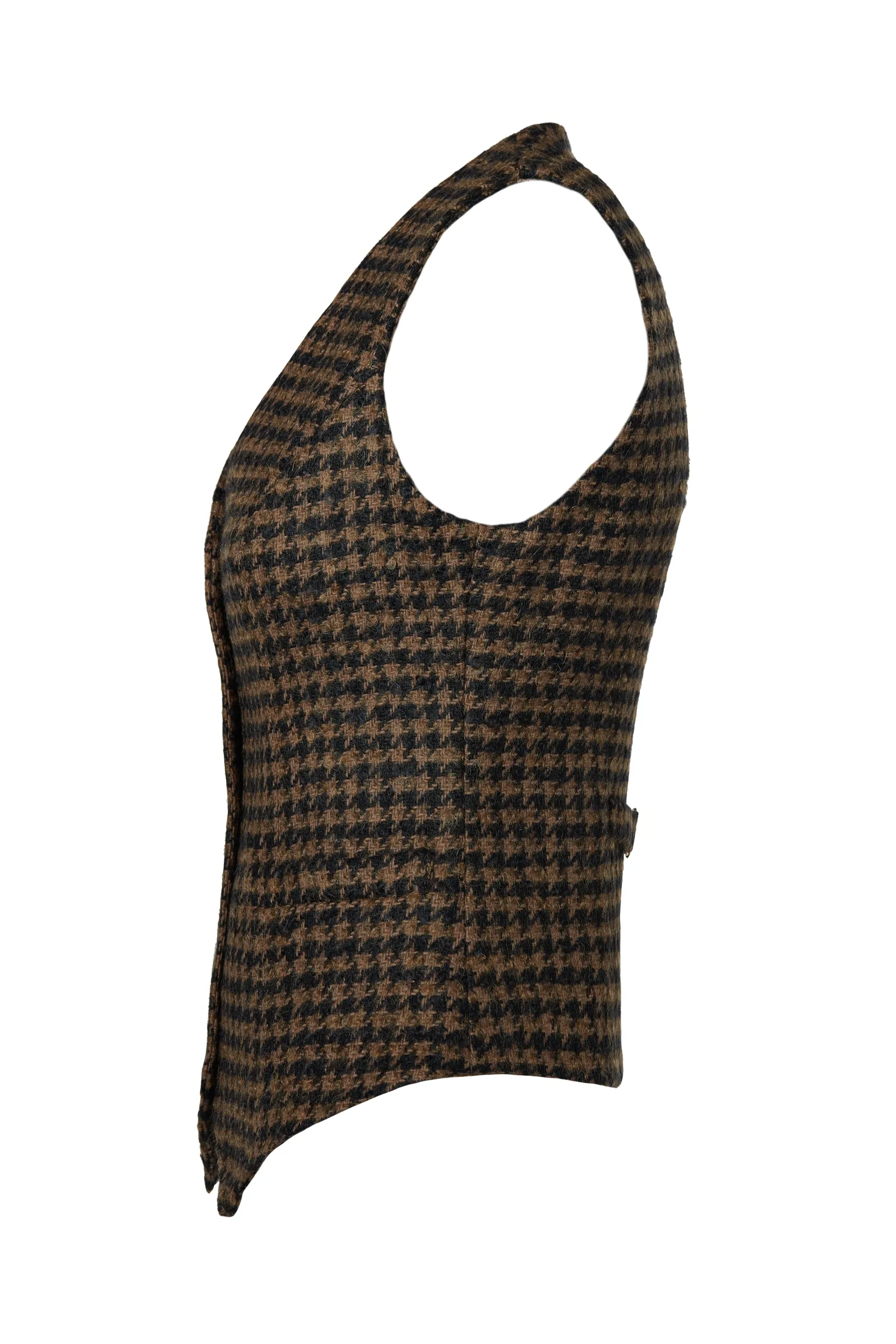 Hampton Waistcoat (Chocolate Houndstooth)