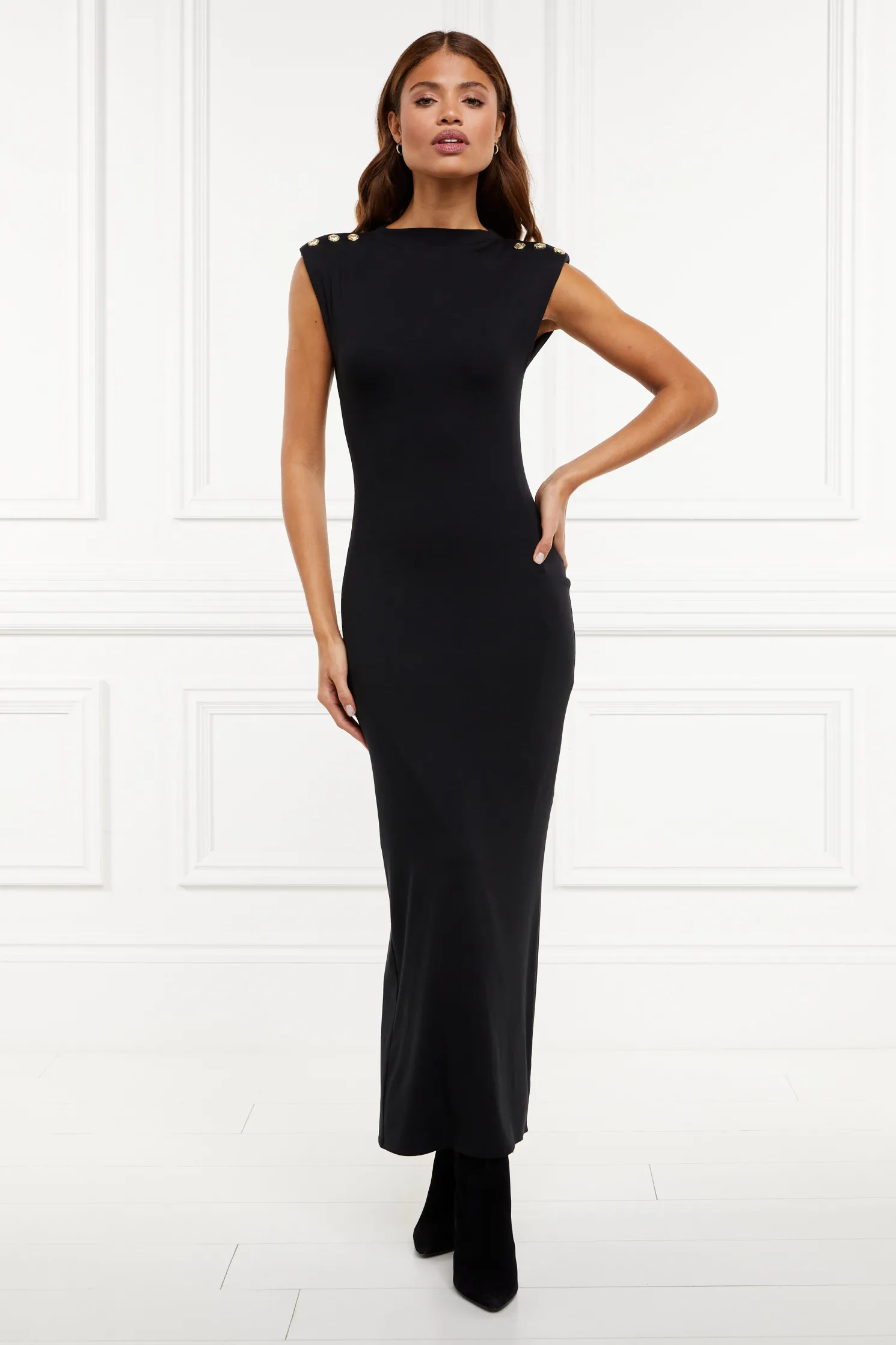Harper Maxi Dress (Black)
