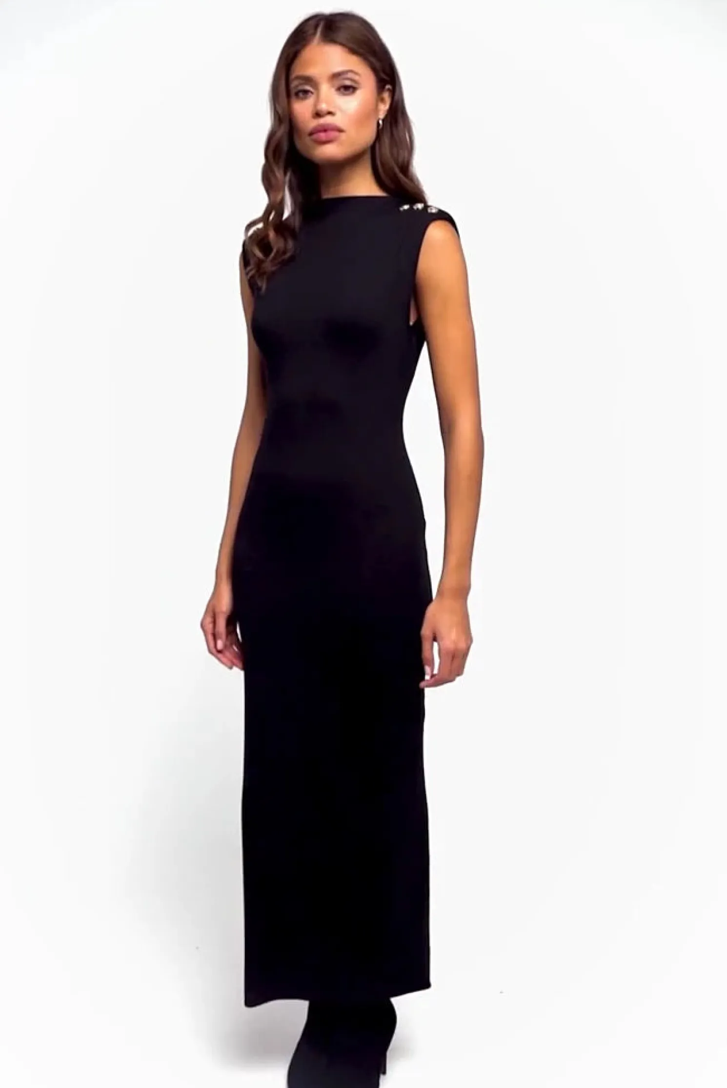 Harper Maxi Dress (Black)