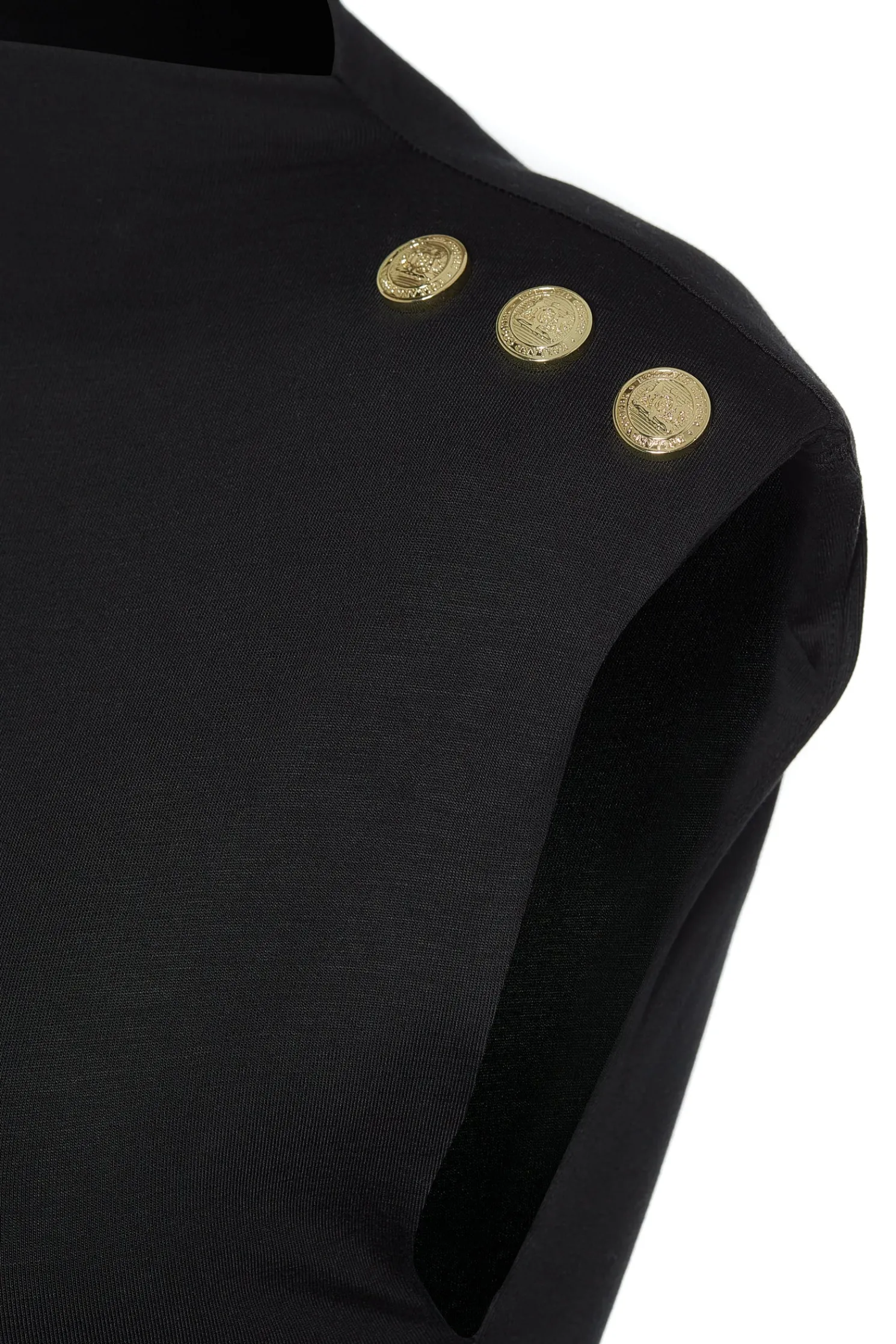 Harper Sleeveless Mini Dress (Black)