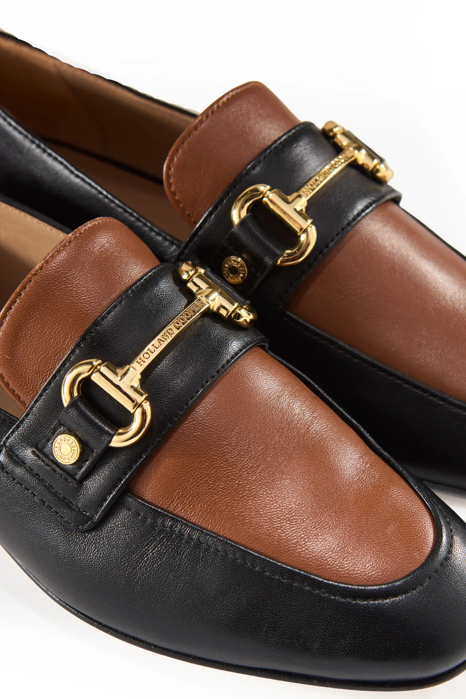 Harvard Horsebit Loafer (Black Tan)