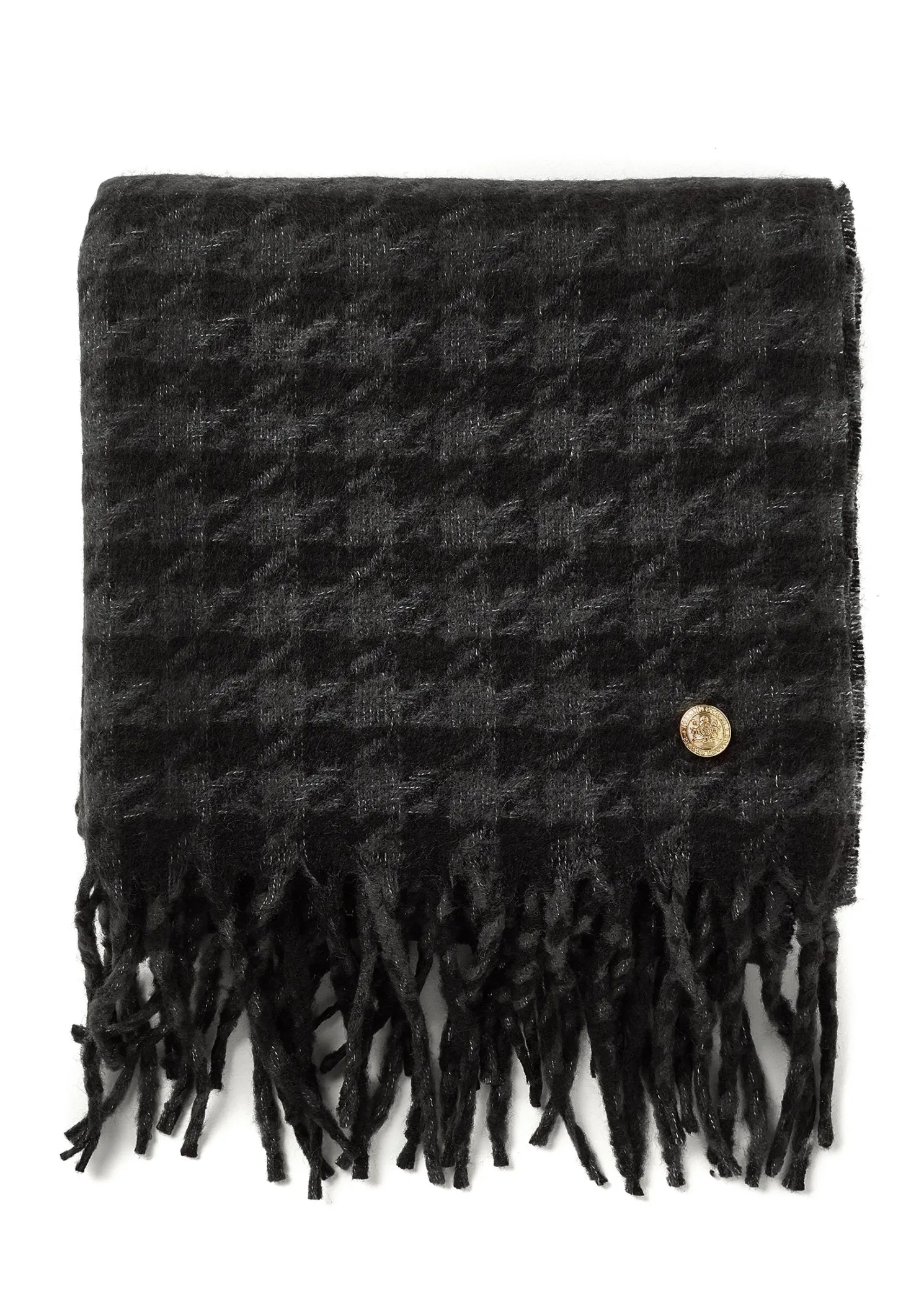 HC Chelsea Scarf (Grey Houndstooth)