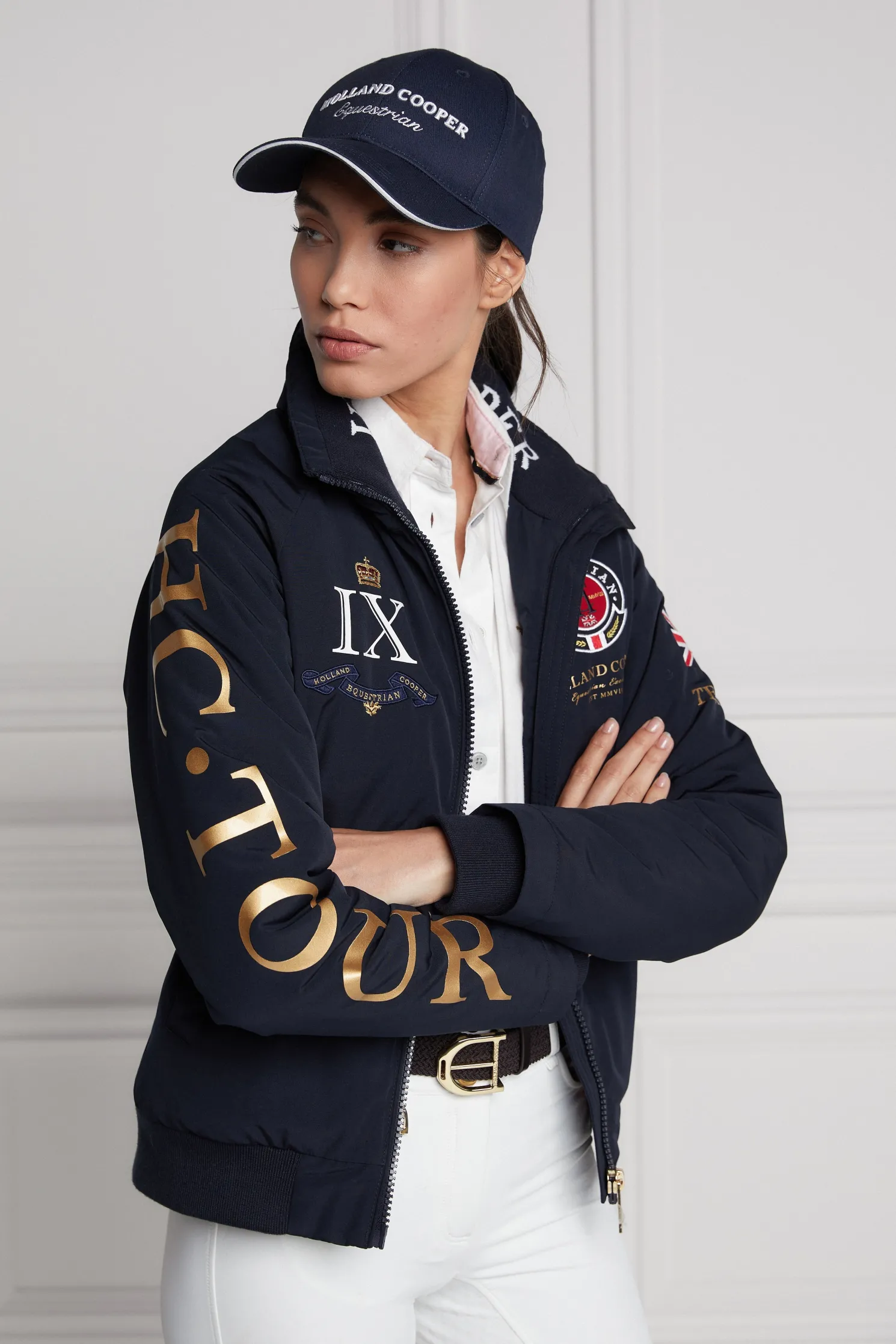 HC Equestrian Cap (Ink Navy)