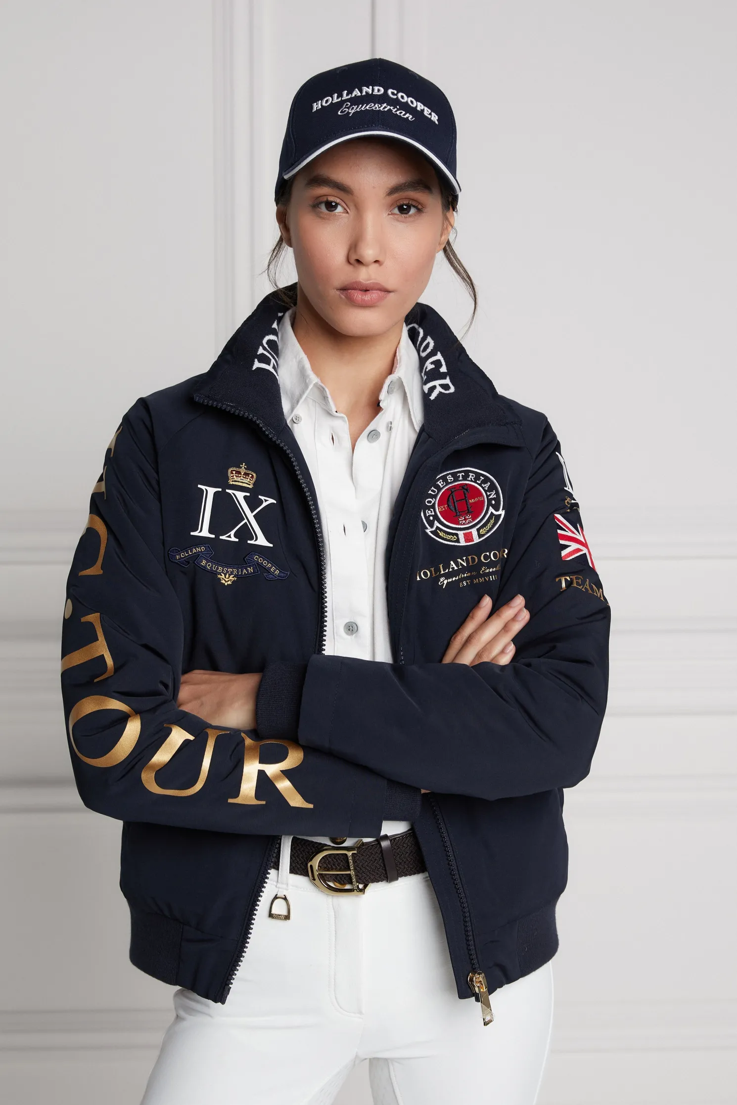 HC Equestrian Cap (Ink Navy)