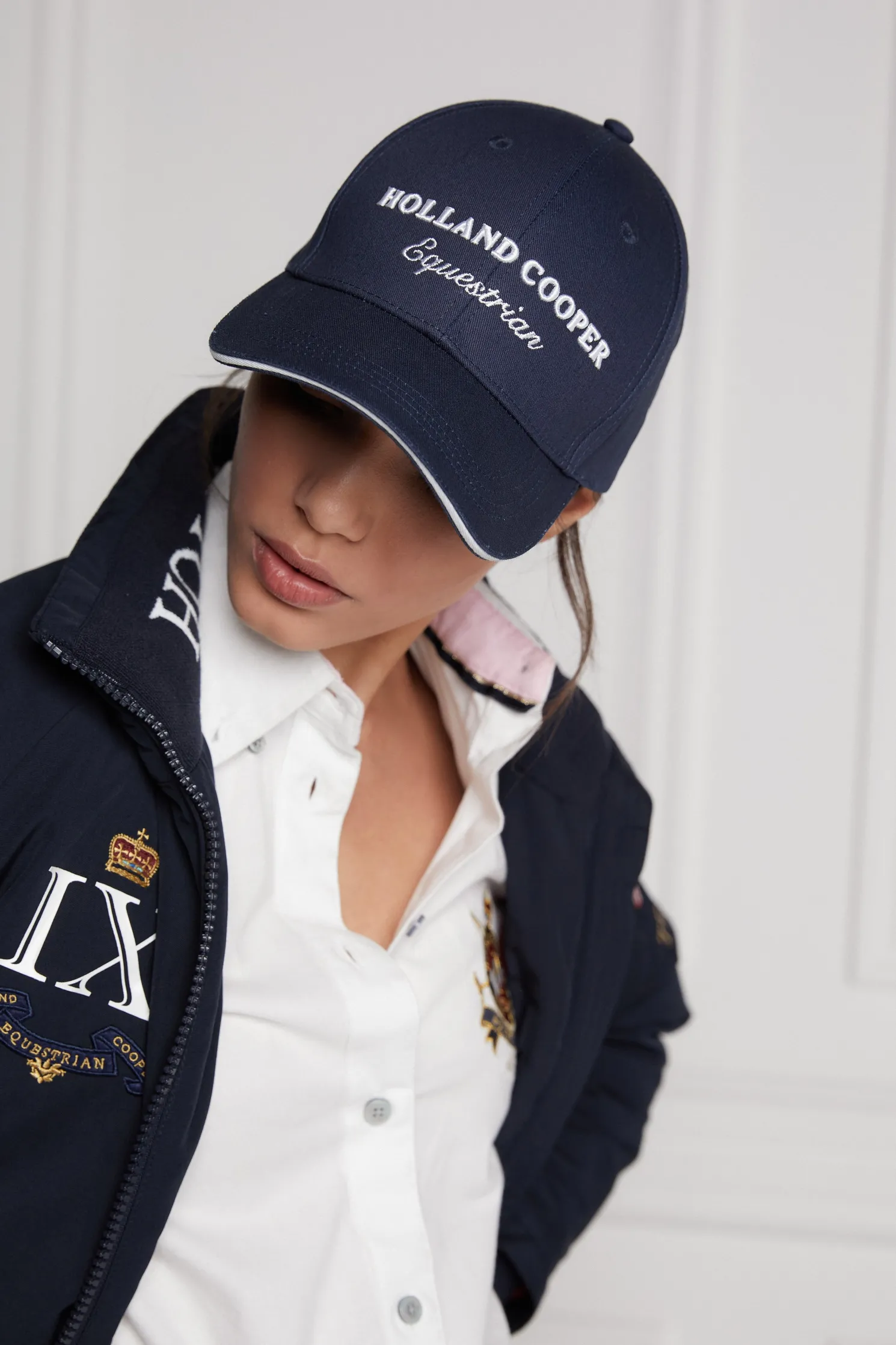 HC Equestrian Cap (Ink Navy)