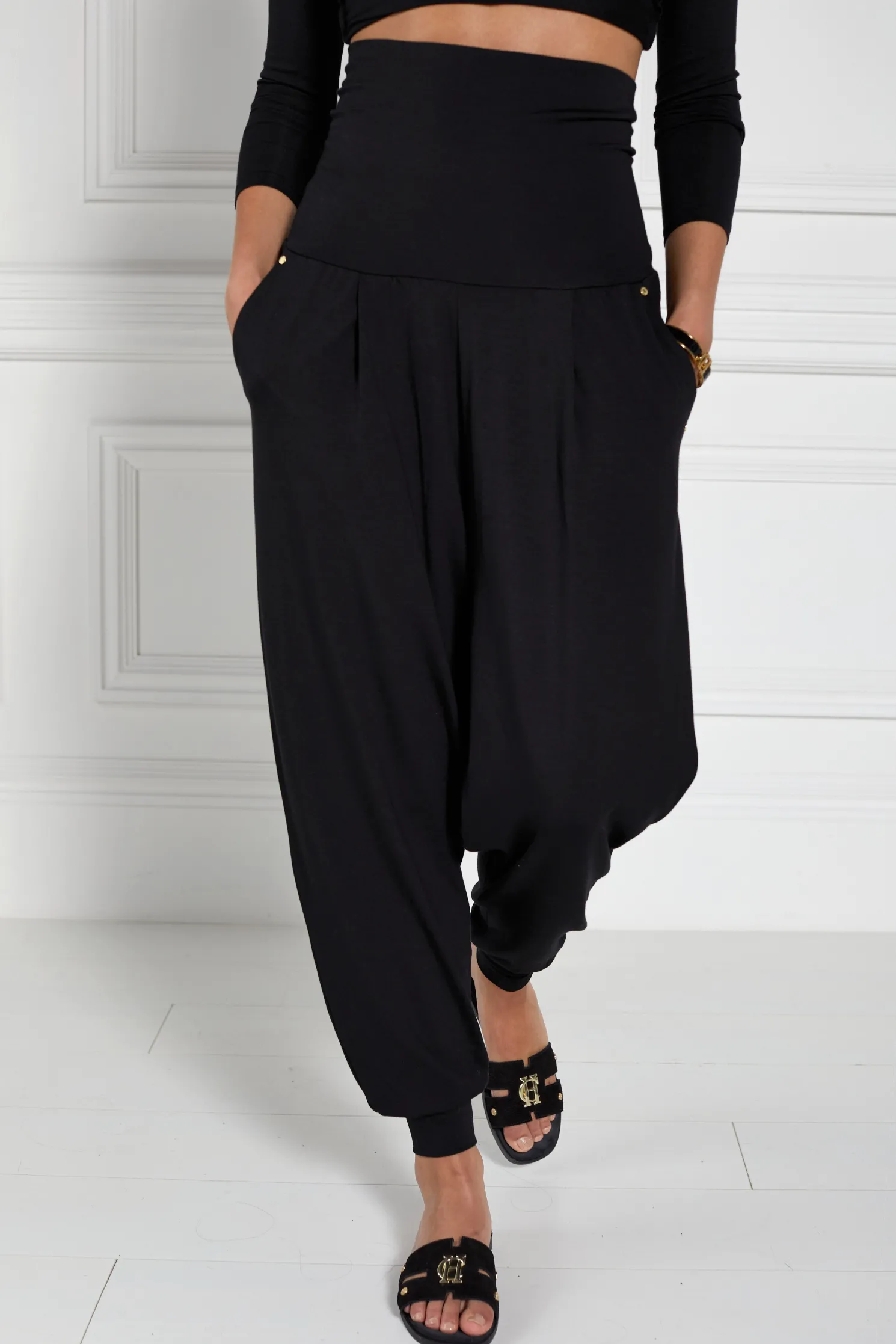 HC Harem Pant (Black)