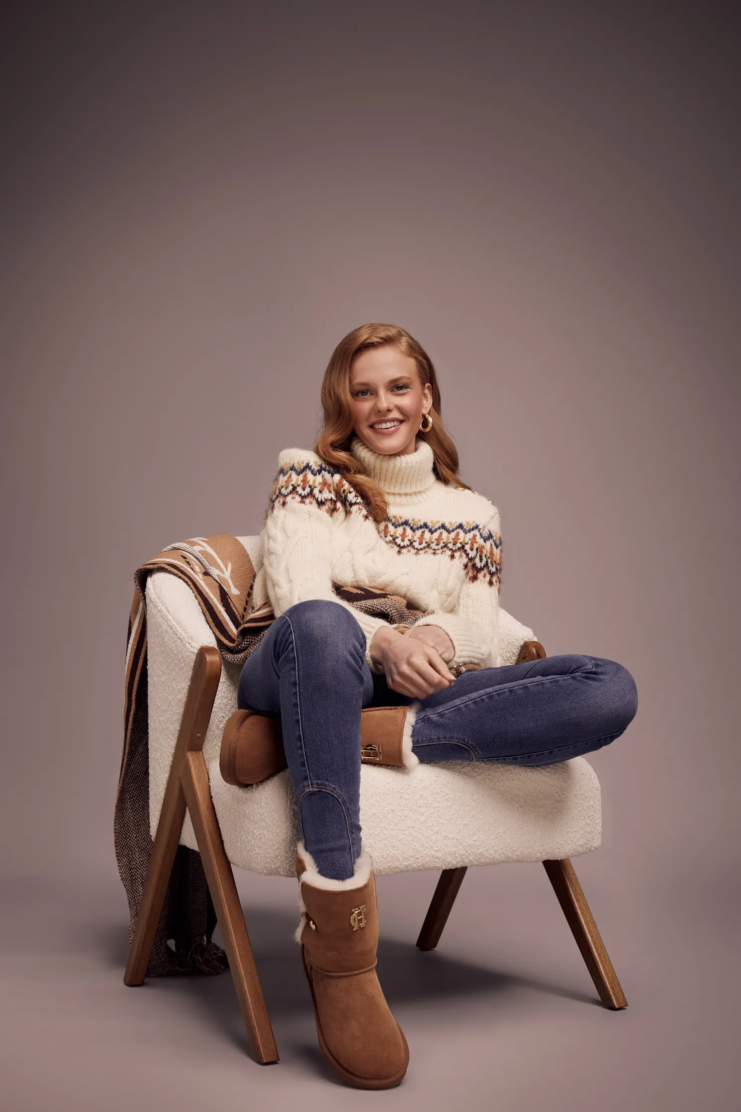 HC Shearling Boot (Tan)