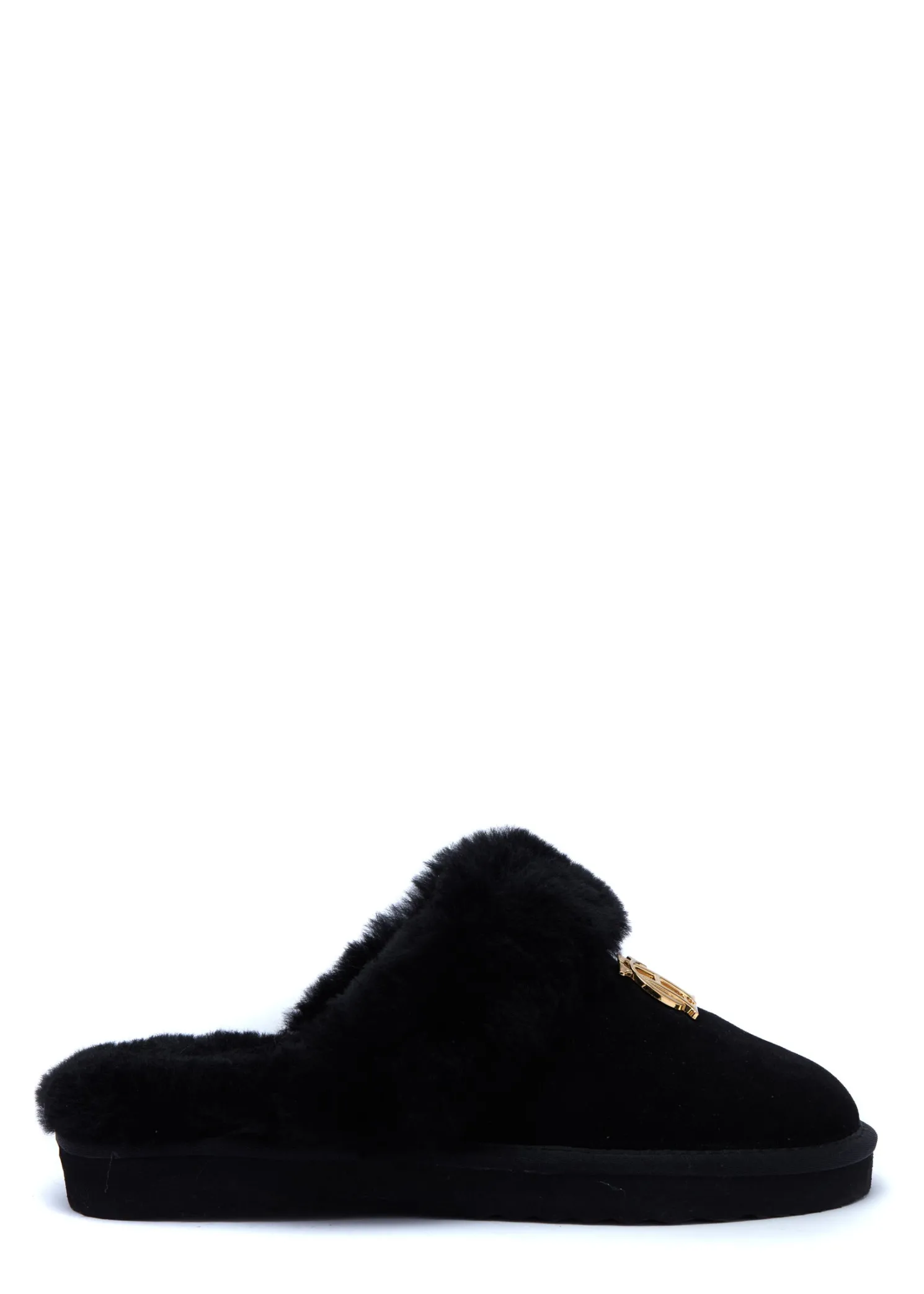 HC Shearling Slipper (Black)