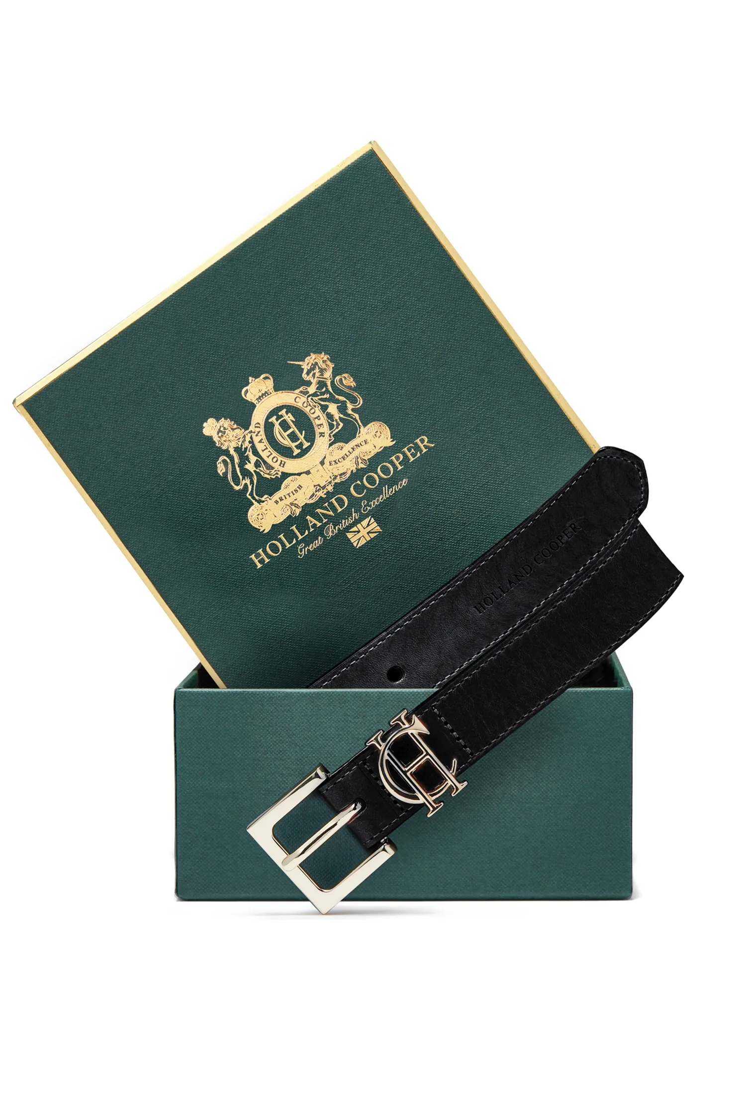 HC Slim Logo Belt (Black)