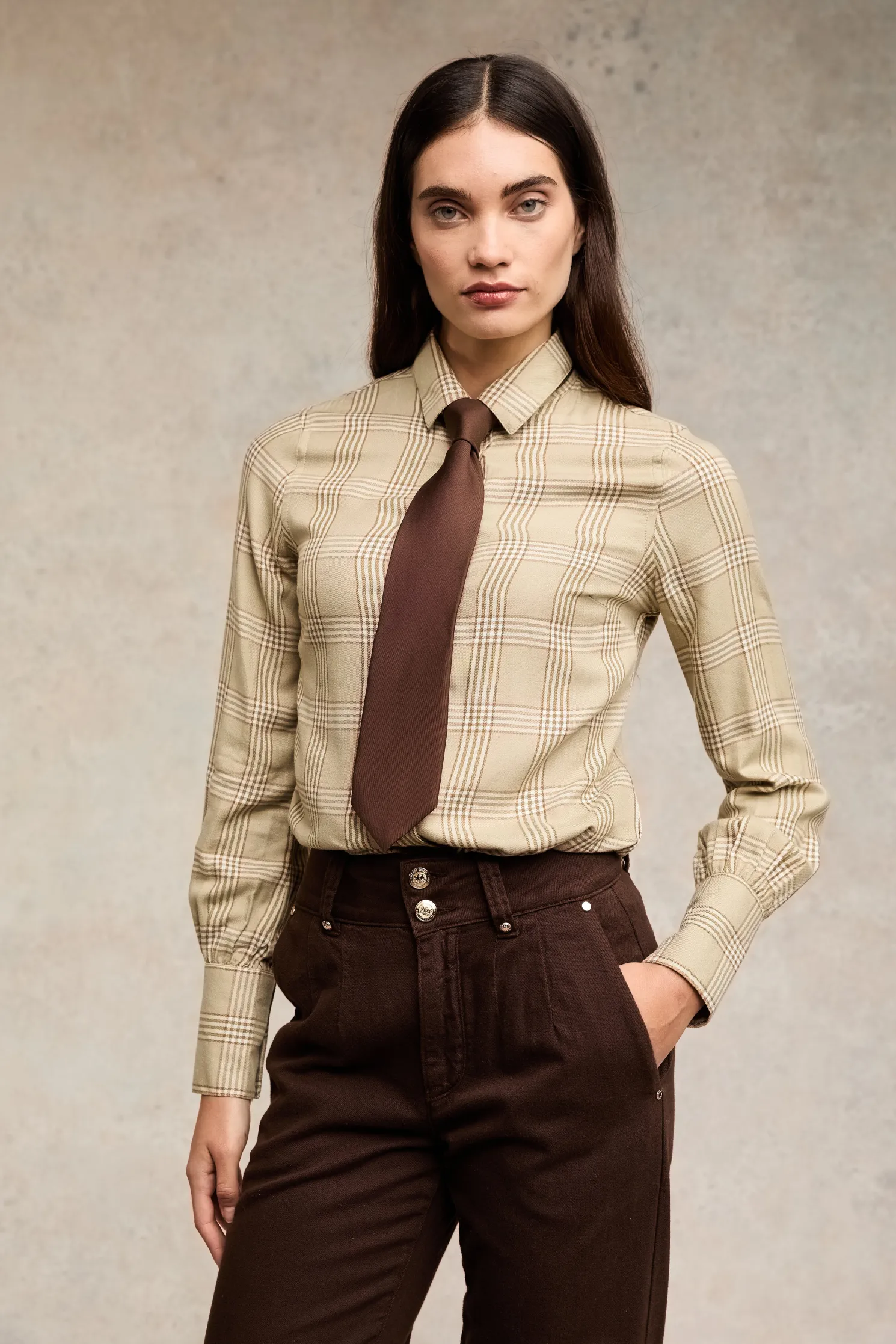 HC Unisex Tie (Chocolate)