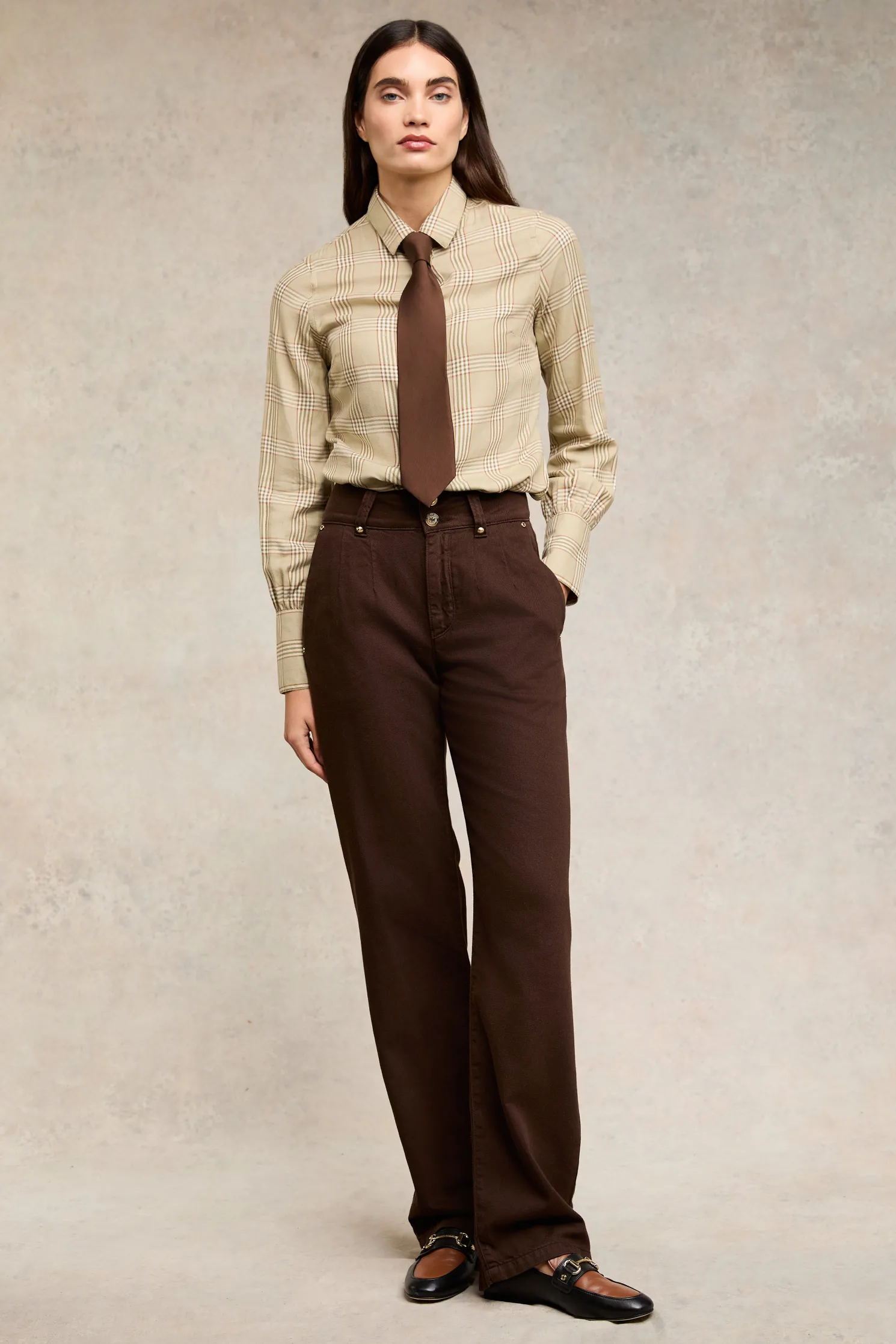 HC Unisex Tie (Chocolate)