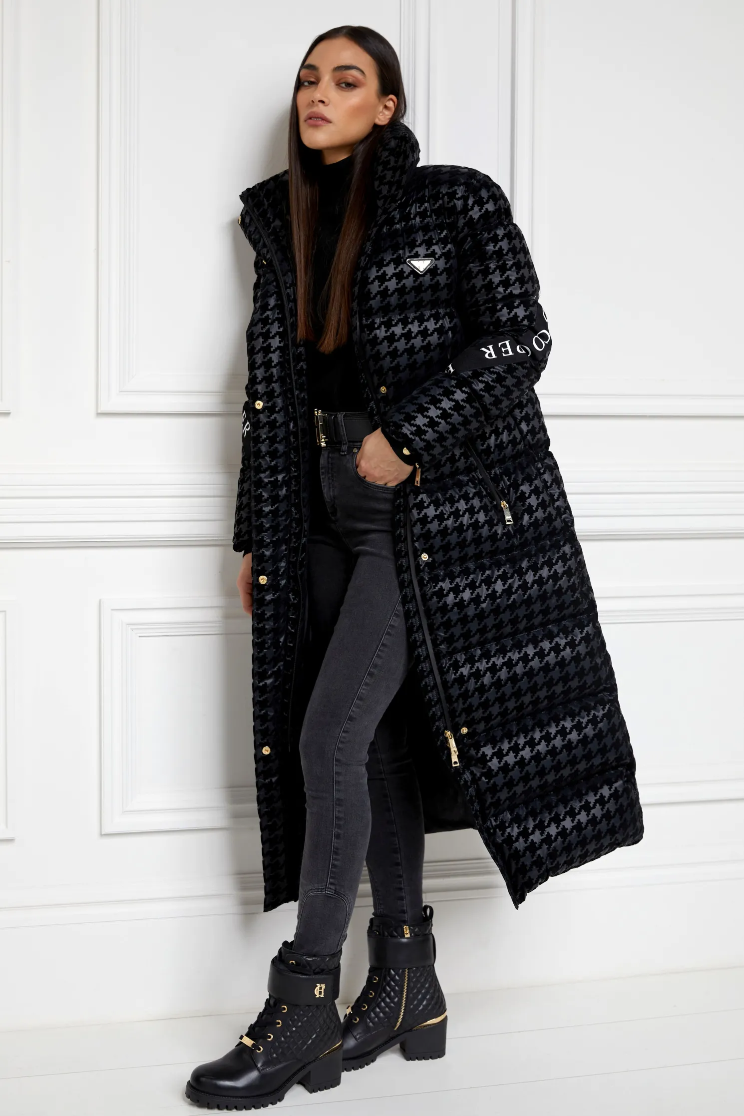 Heeled Biker Boot (Black)