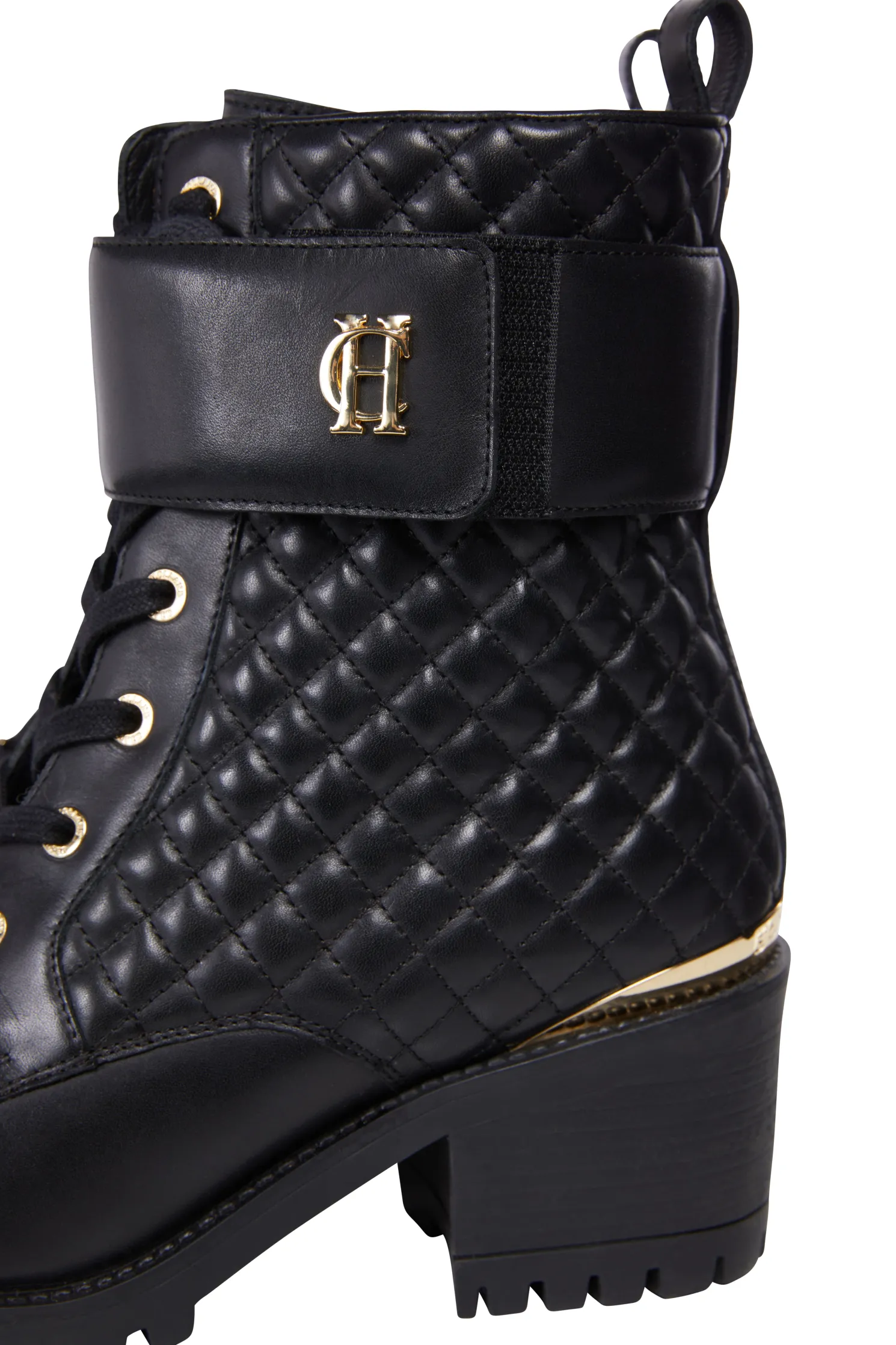 Heeled Biker Boot (Black)
