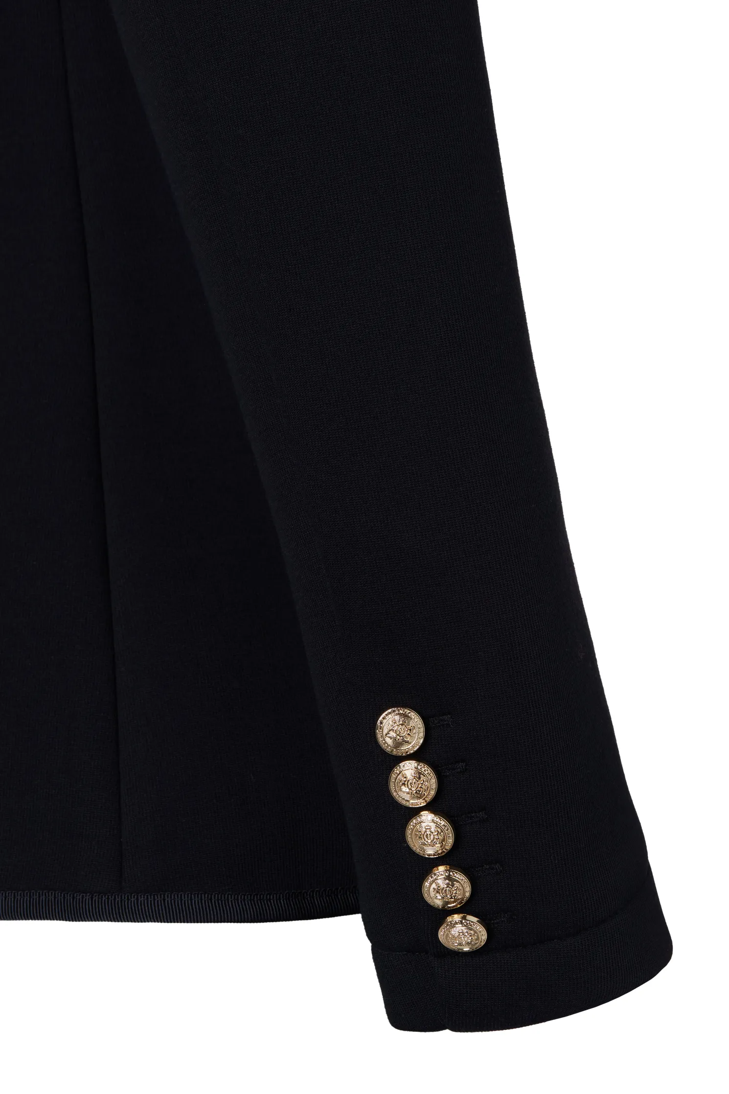 Henley Blazer (Black Black)