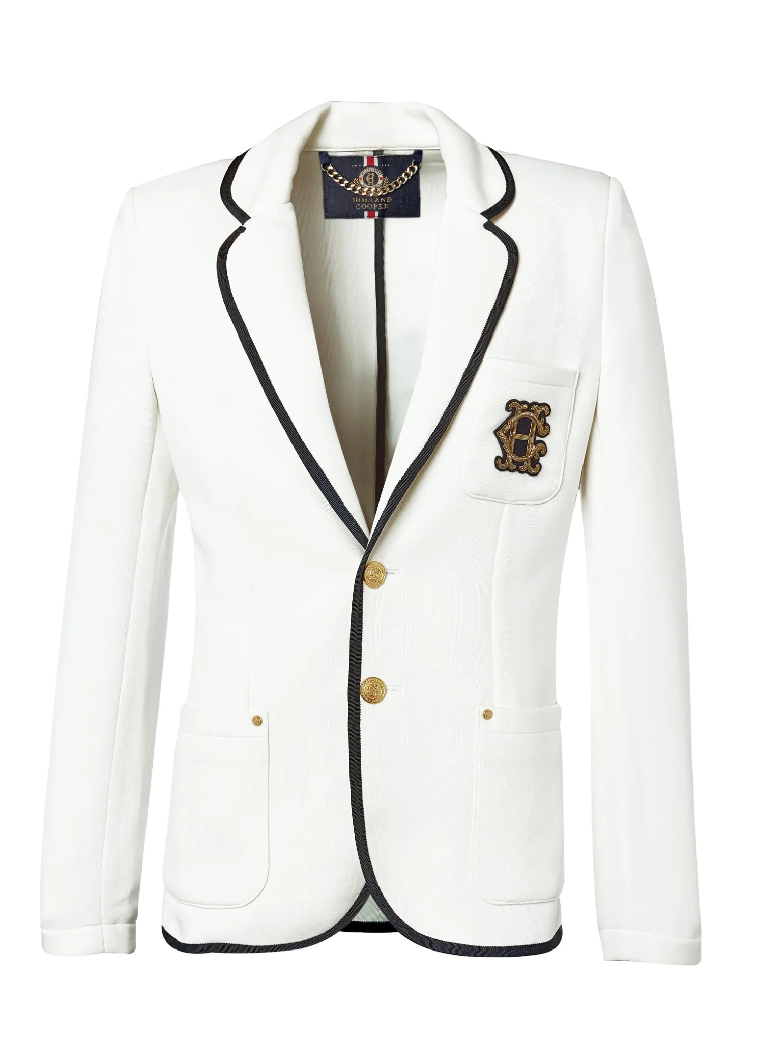 Henley Blazer (Cream)