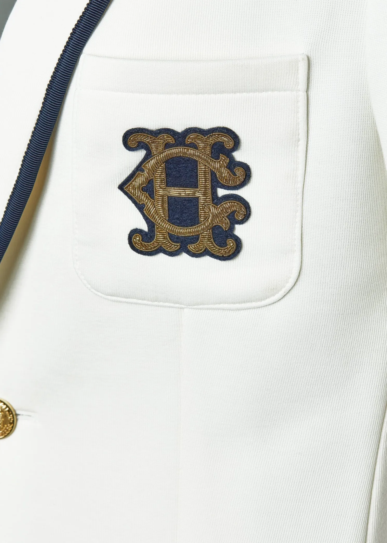 Henley Blazer (Cream)