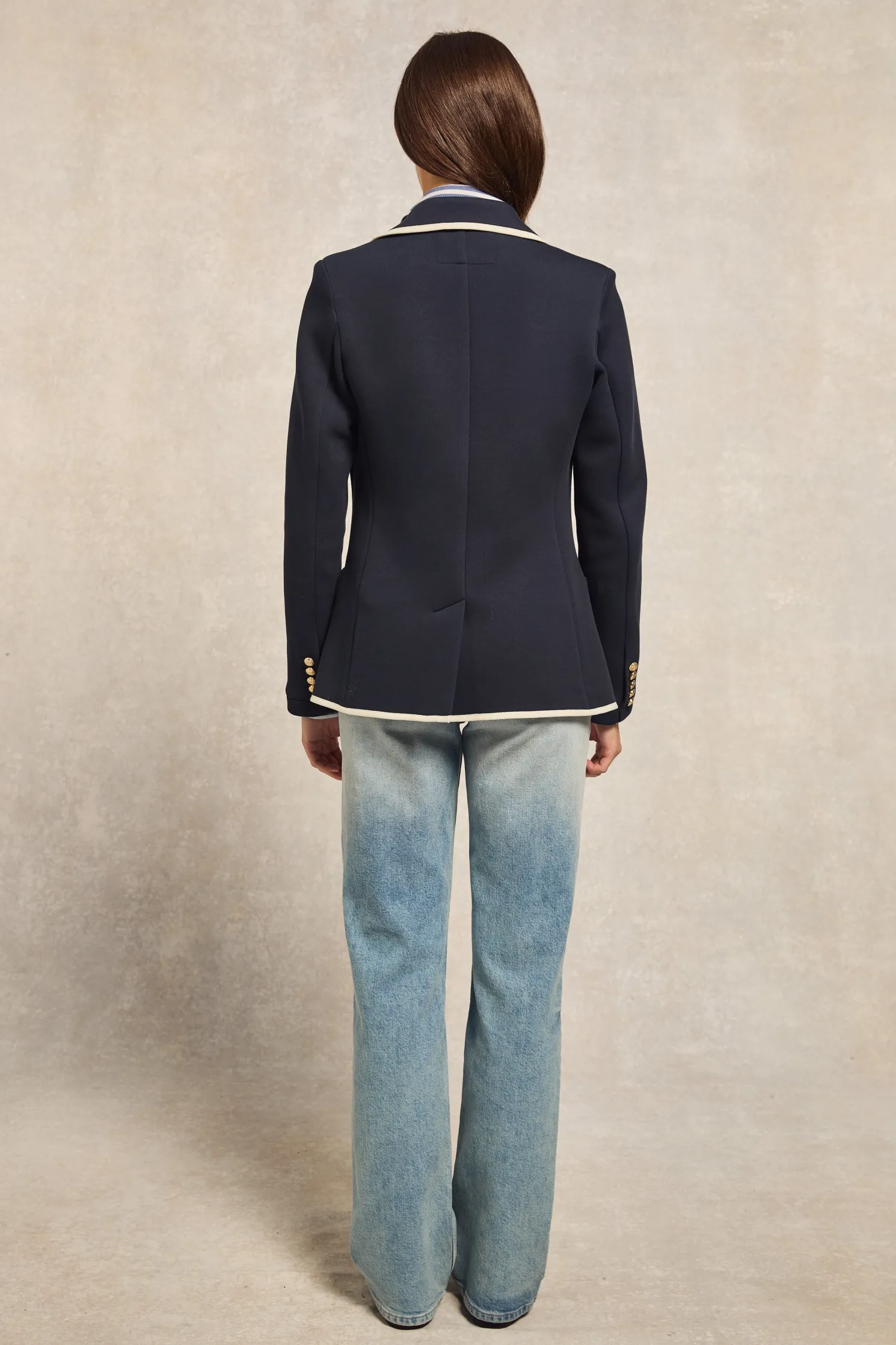 Henley Blazer (Ink Navy)