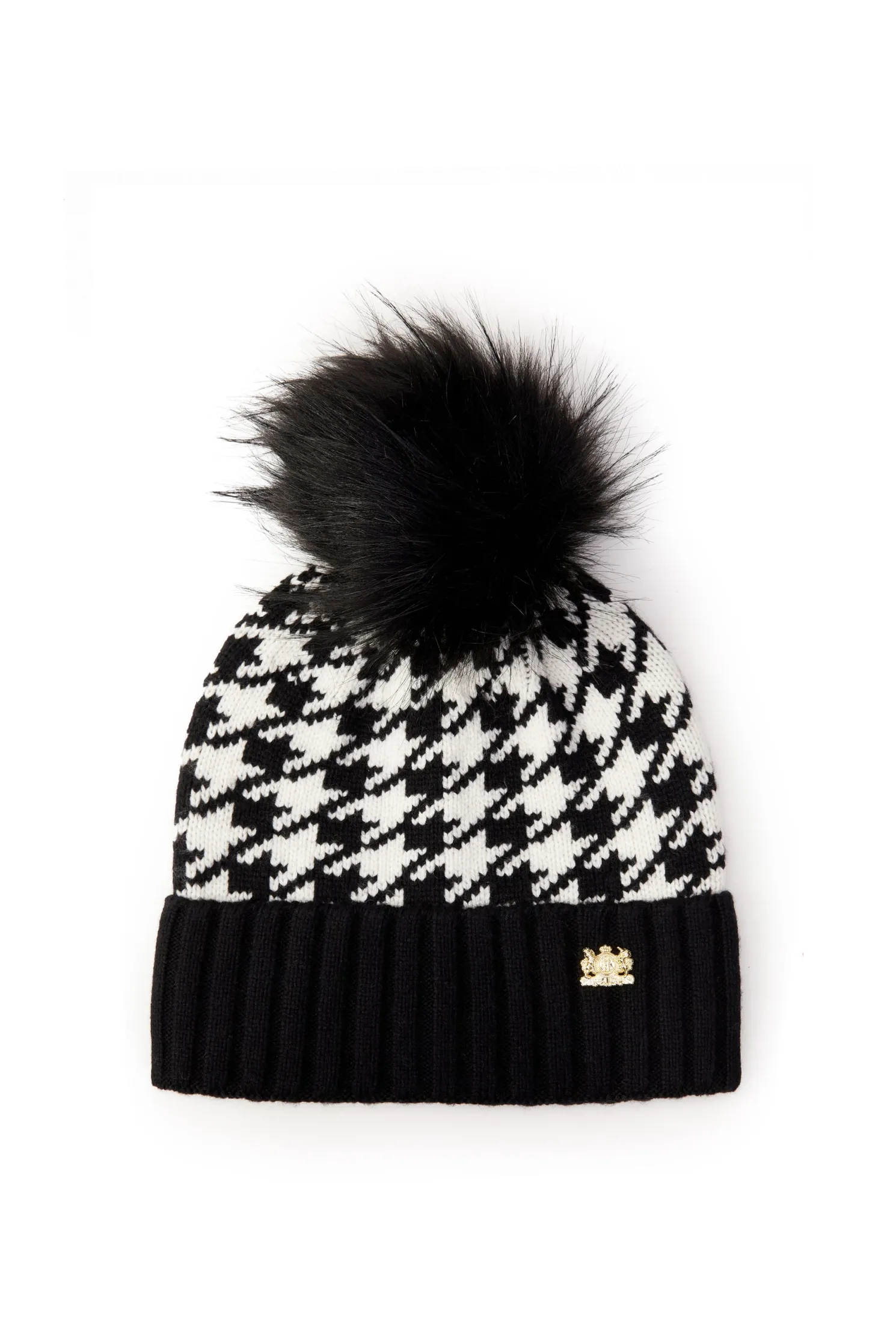 Heritage Bobble Hat (Houndstooth)