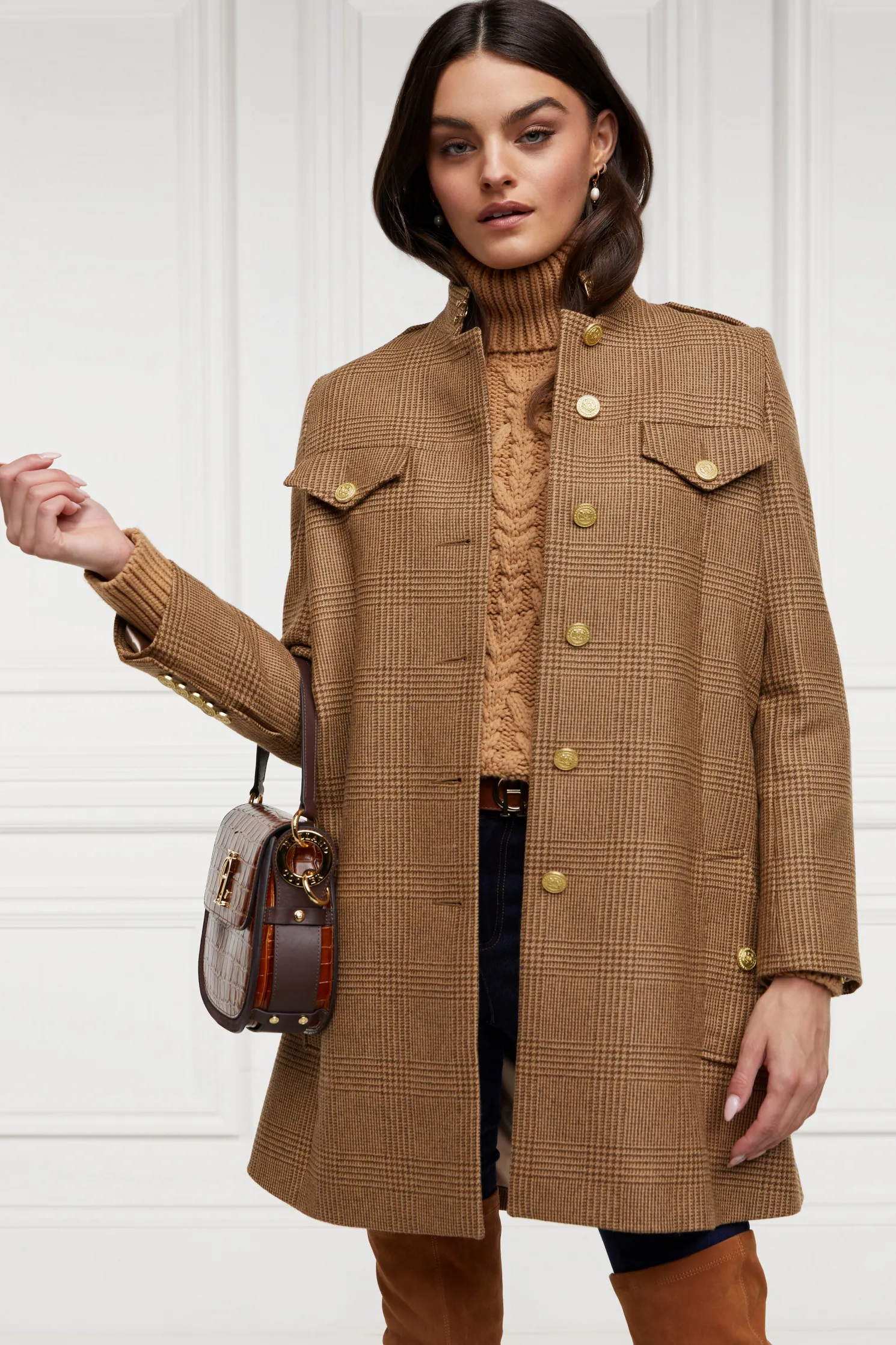 Highbury Cape Coat (Tawny)