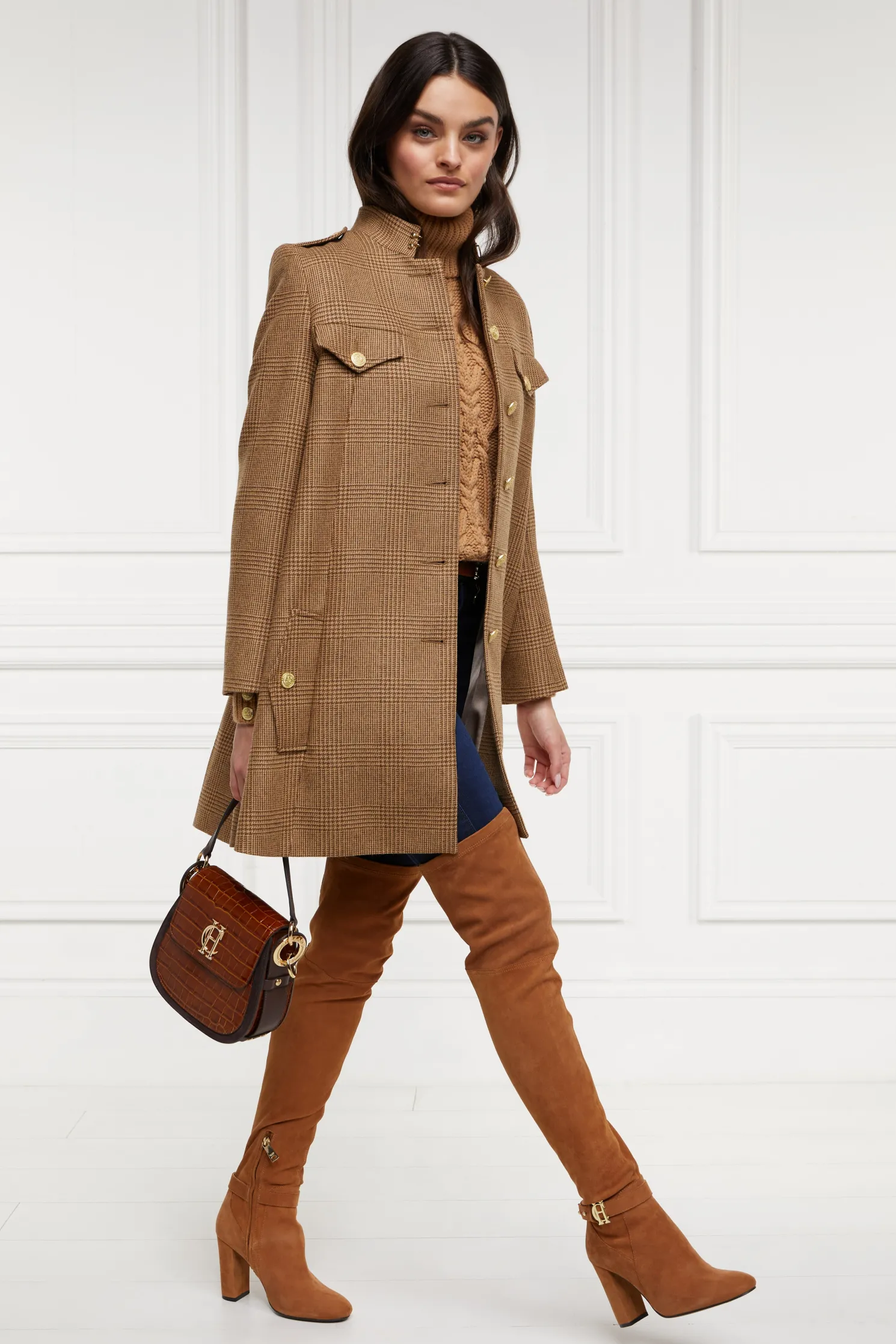Highbury Cape Coat (Tawny)