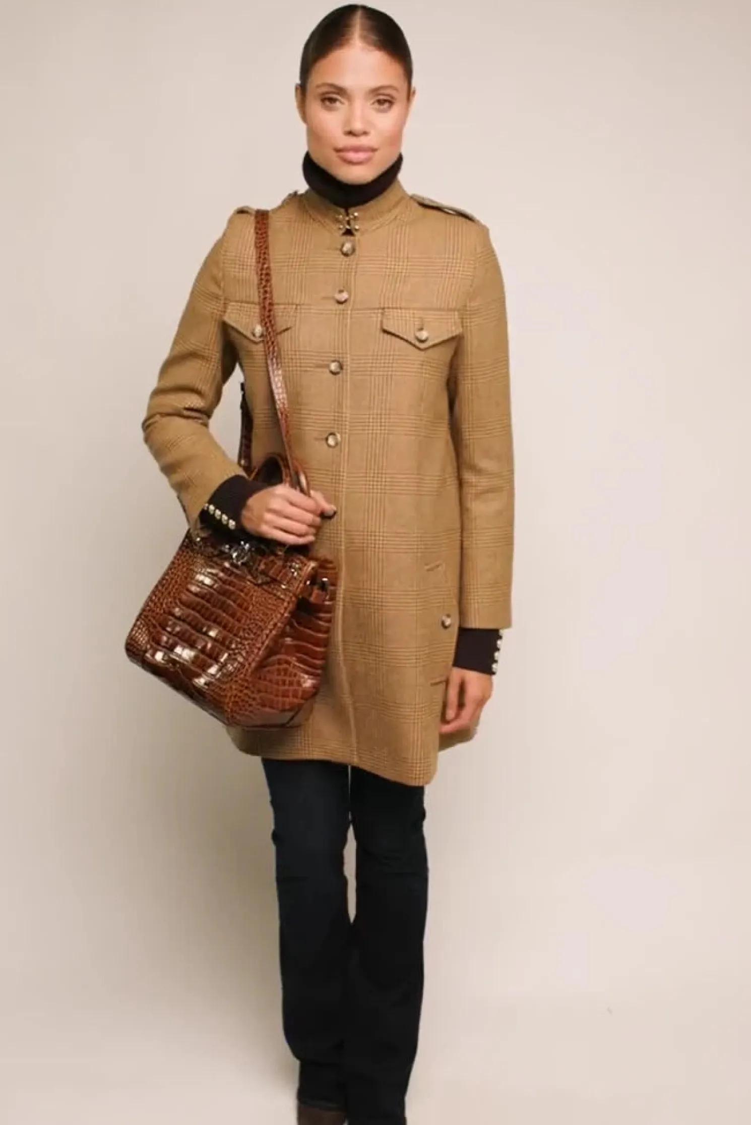Highbury Cape Coat (Tawny)