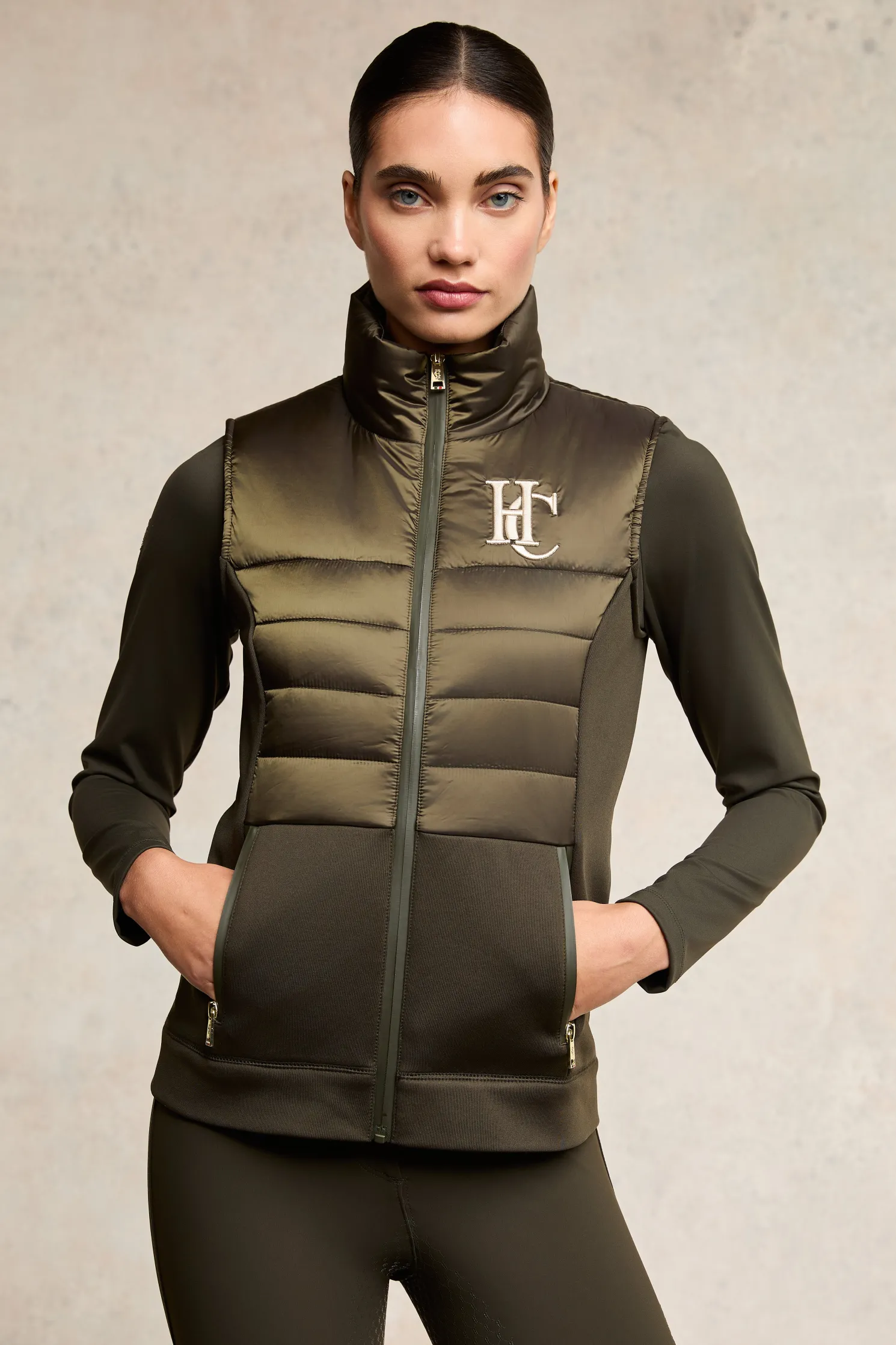 Hybrid Gilet (Khaki)